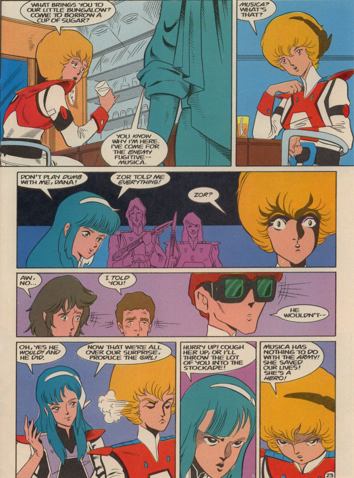 Read online Robotech Masters comic -  Issue #20 - 29