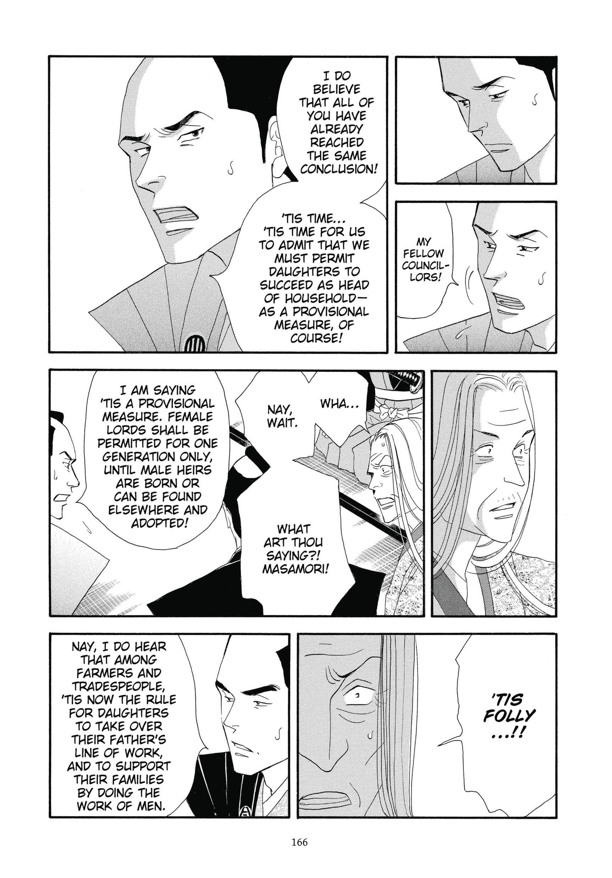 Read online Ōoku: The Inner Chambers comic -  Issue # TPB 3 - 166