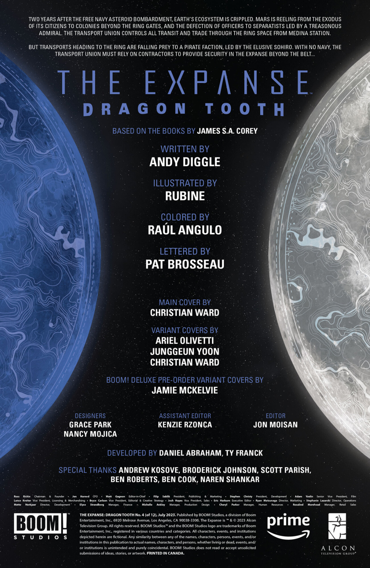 Read online The Expanse: Dragon Tooth comic -  Issue #4 - 2