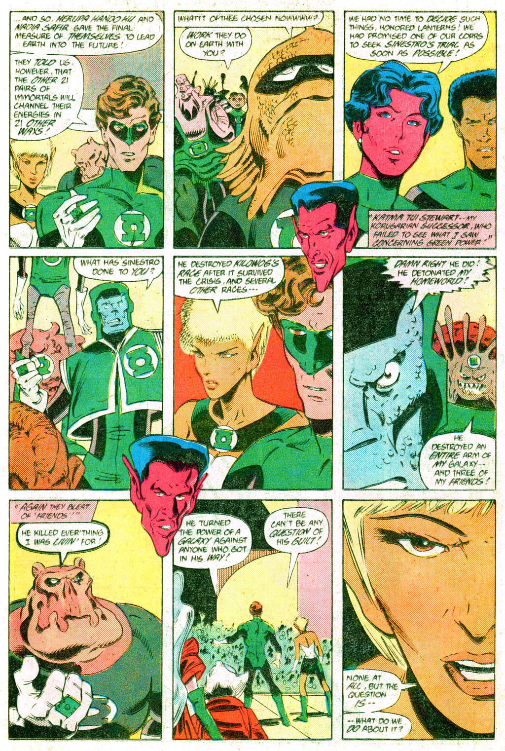 Read online The Green Lantern Corps comic -  Issue #222 - 9