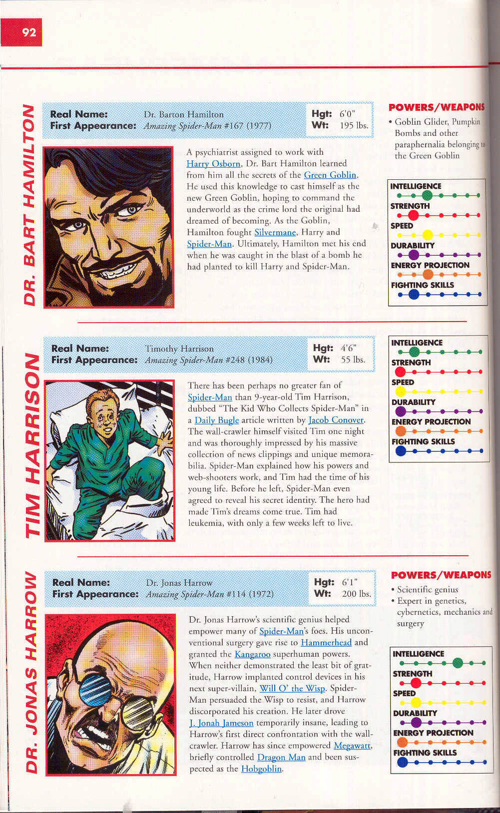 Read online Marvel Encyclopedia comic -  Issue # TPB 4 - 92