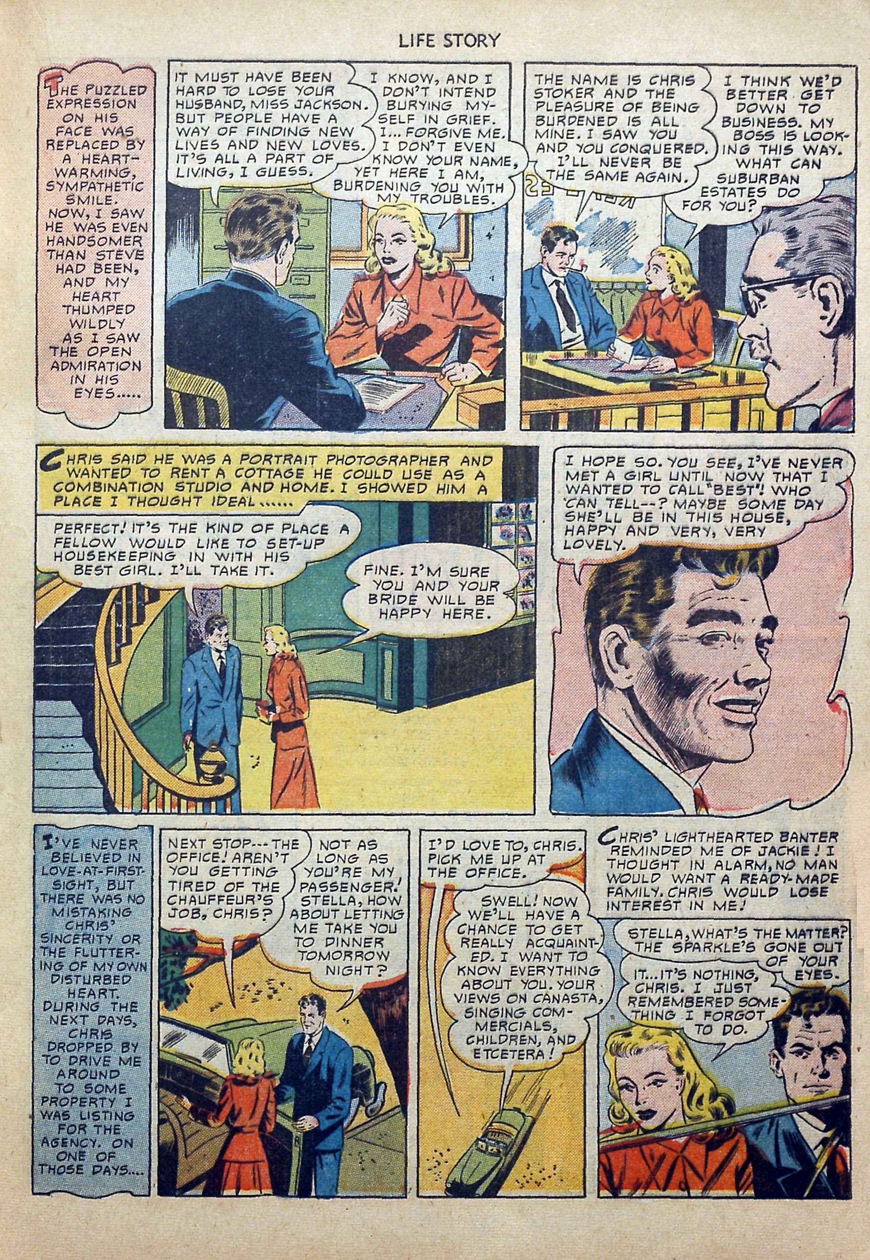 Read online Life Story comic -  Issue #19 - 17