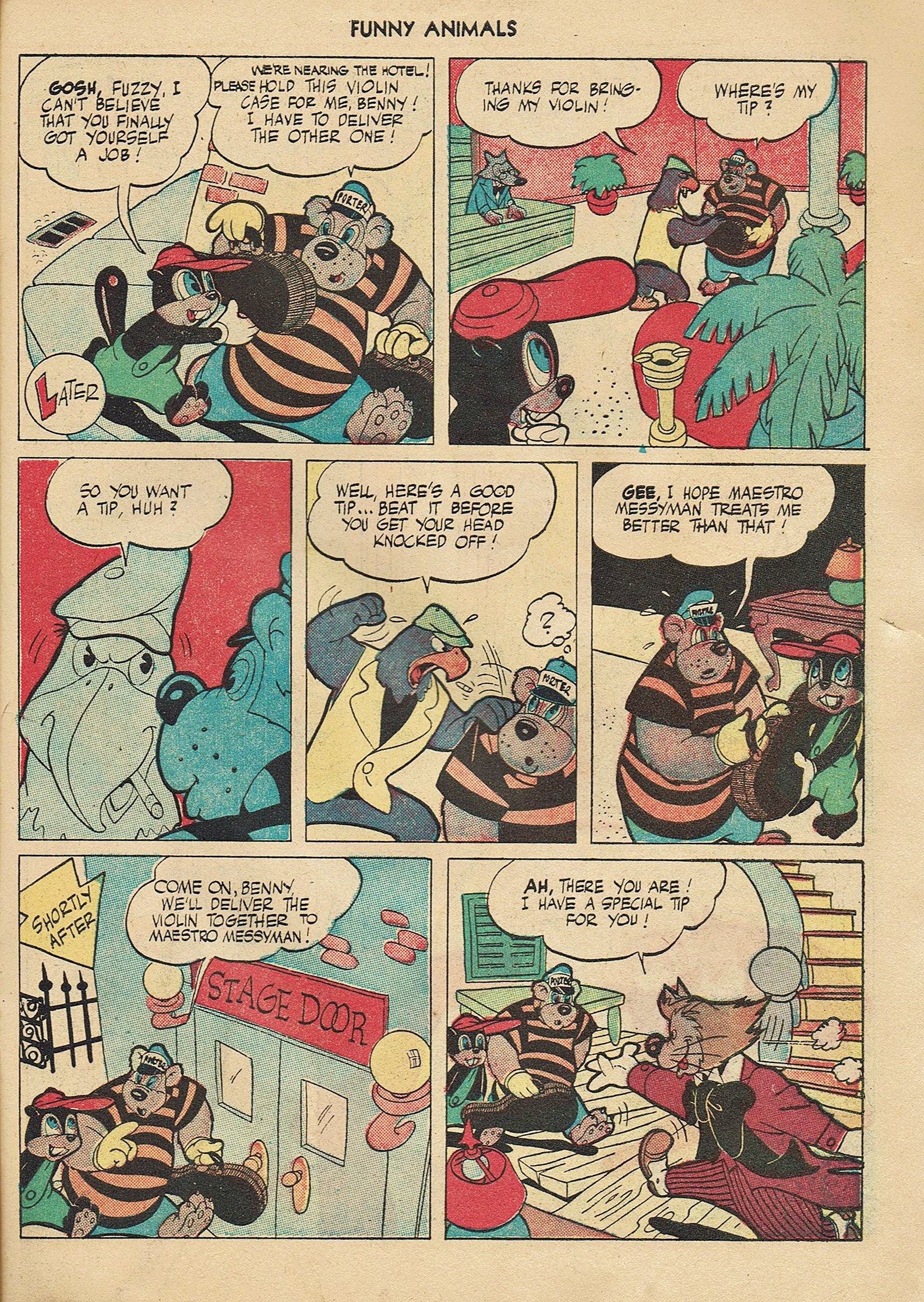 Read online Fawcett's Funny Animals comic -  Issue #46 - 19