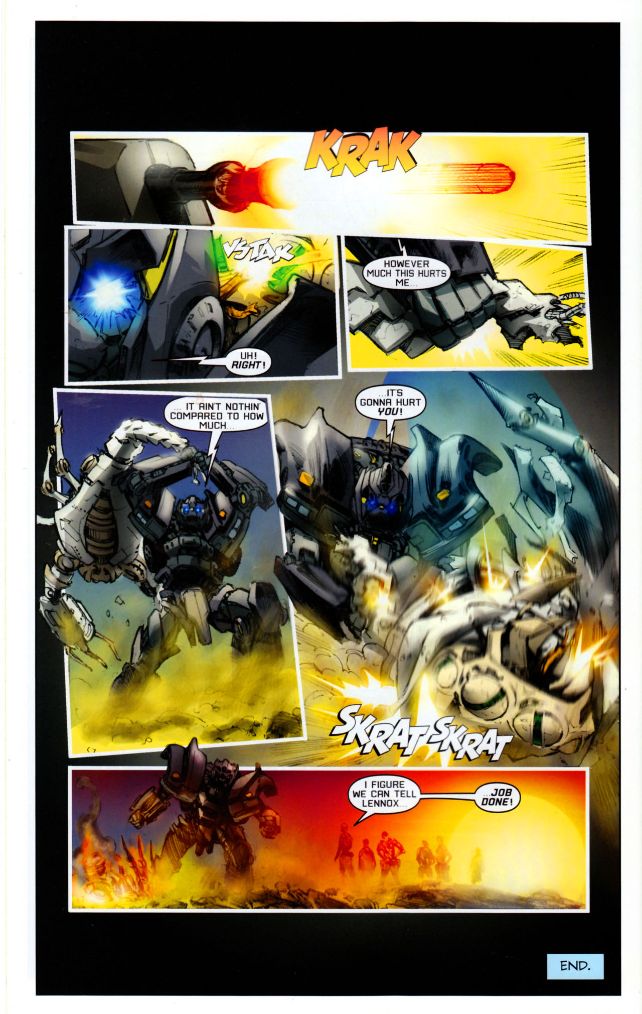 Read online Transformers: Saga of the Allspark comic -  Issue #4 - 23