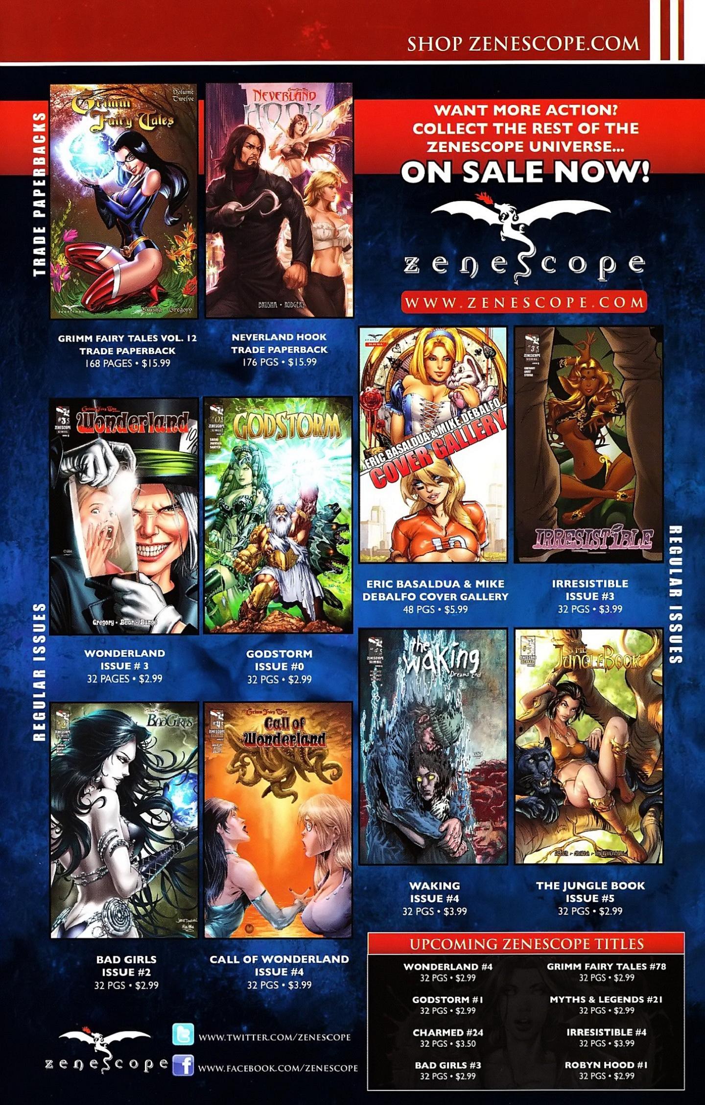 Read online Grimm Fairy Tales presents Godstorm comic -  Issue #0 - 24