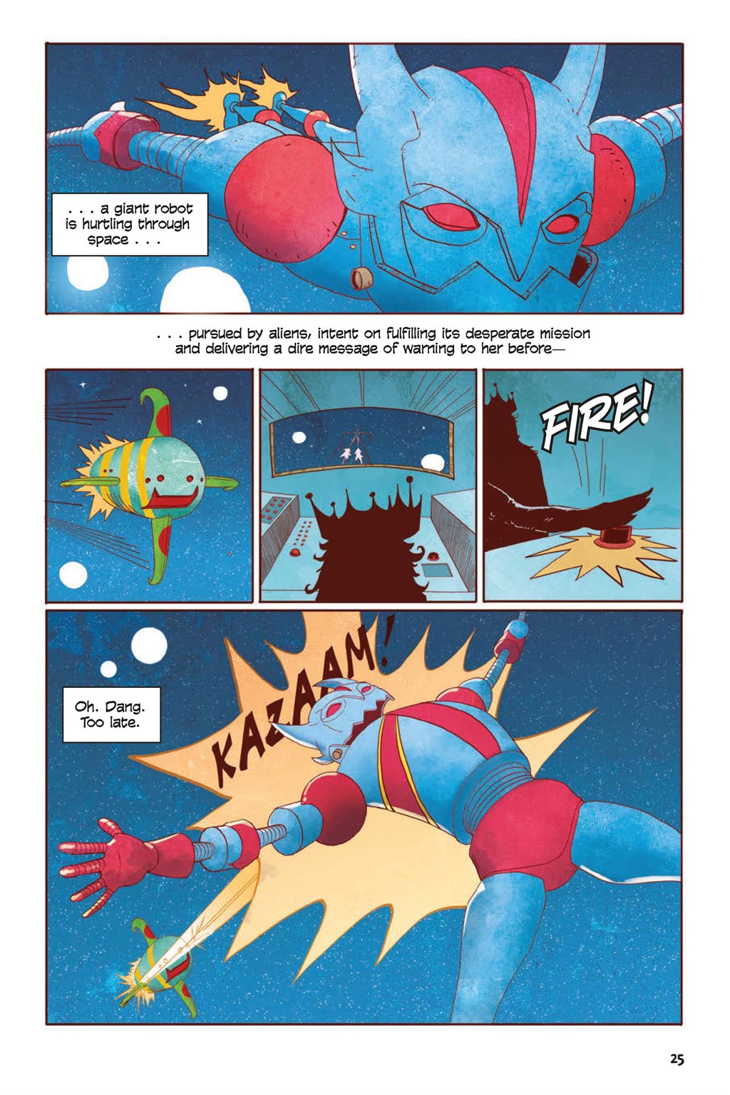 Read online Billie Blaster and the Robot Army From Outer Space comic -  Issue # TPB (Part 1) - 31