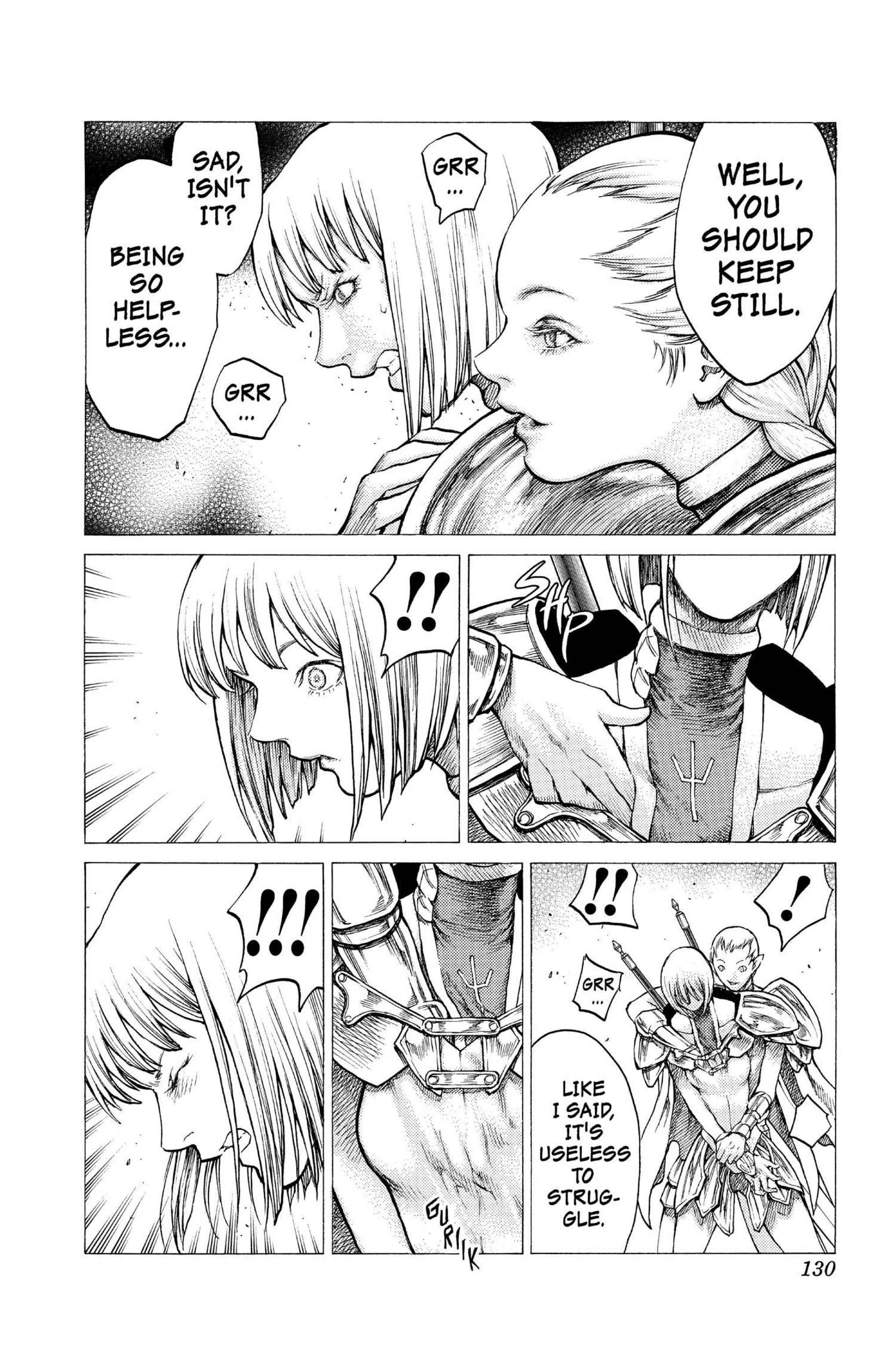 Read online Claymore comic -  Issue #6 - 123