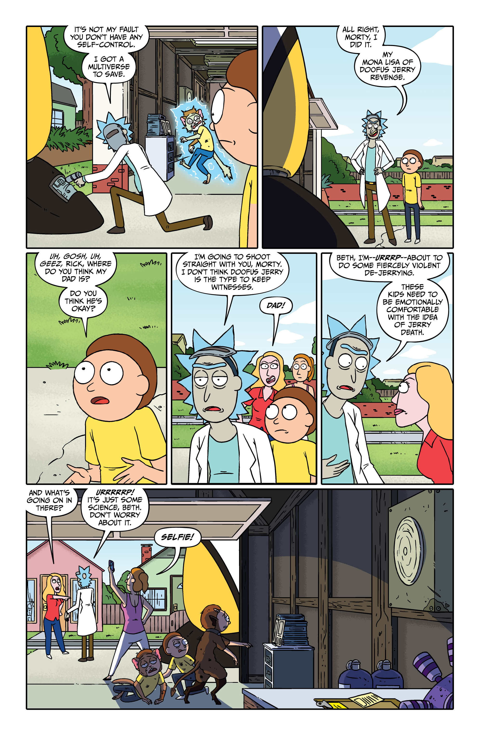 Read online Rick and Morty: Annihilation Tour comic -  Issue # TPB - 58