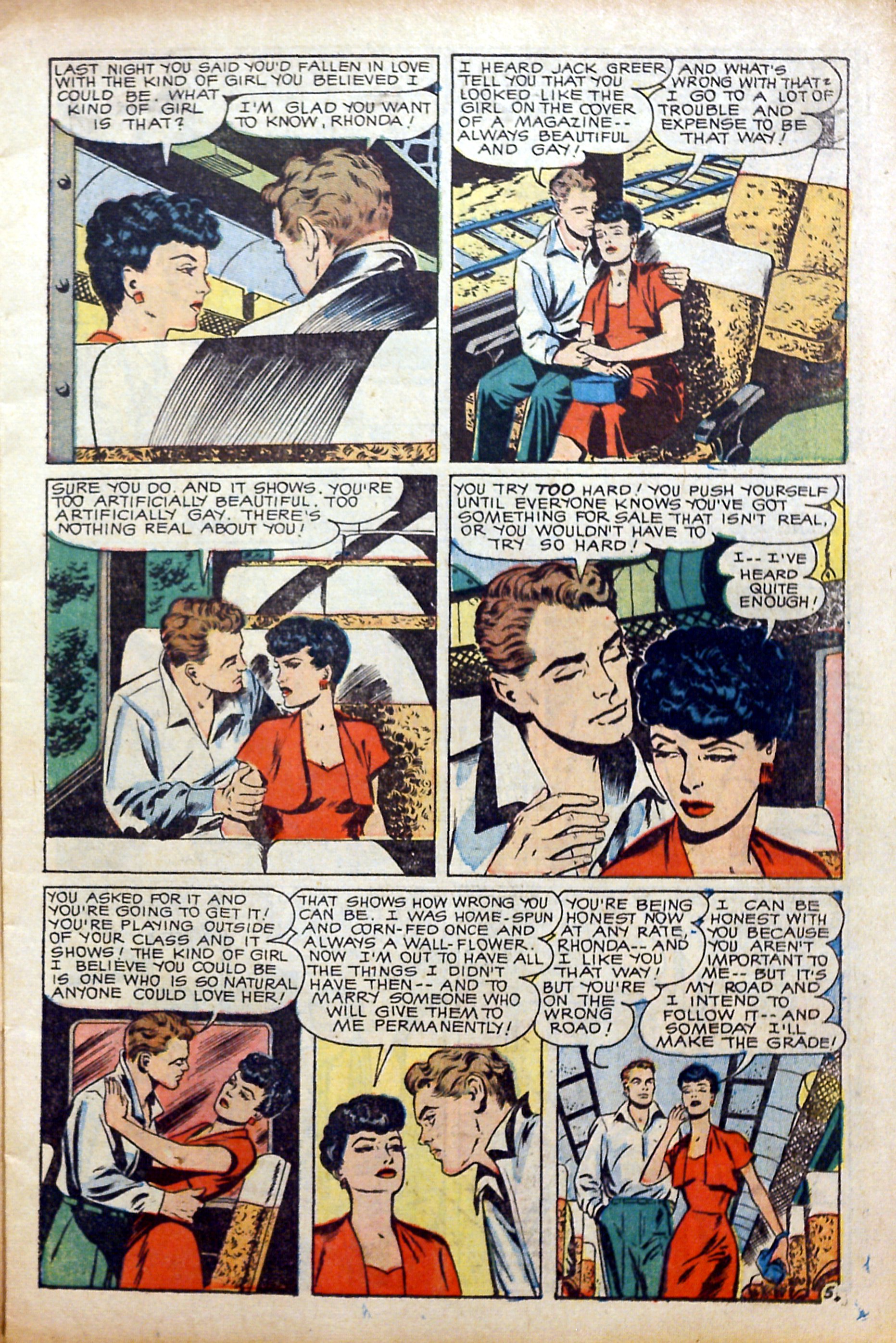 Read online Glamorous Romances comic -  Issue #56 - 7