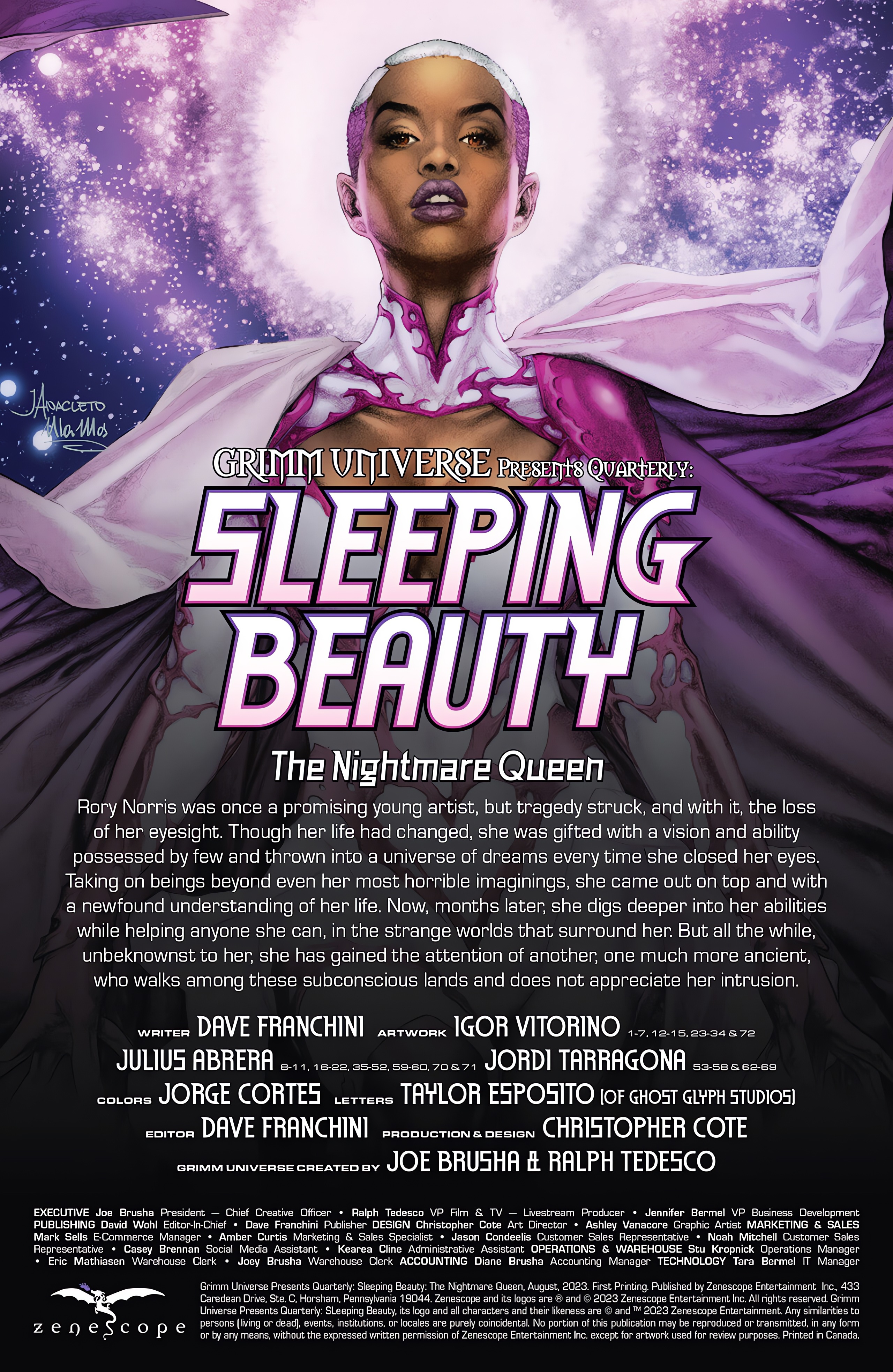 Read online Grimm Universe Presents Quarterly: Sleeping Beauty – The Nightmare Queen comic -  Issue # TPB - 2