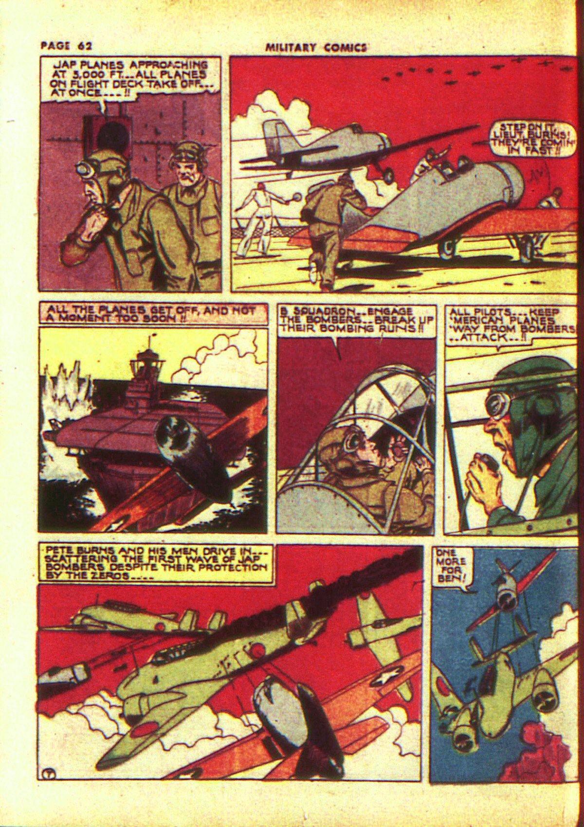 Read online Military Comics comic -  Issue #13 - 64