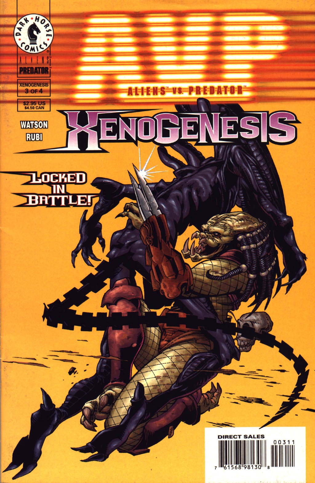 Read online Aliens vs. Predator: Xenogenesis comic -  Issue #3 - 1