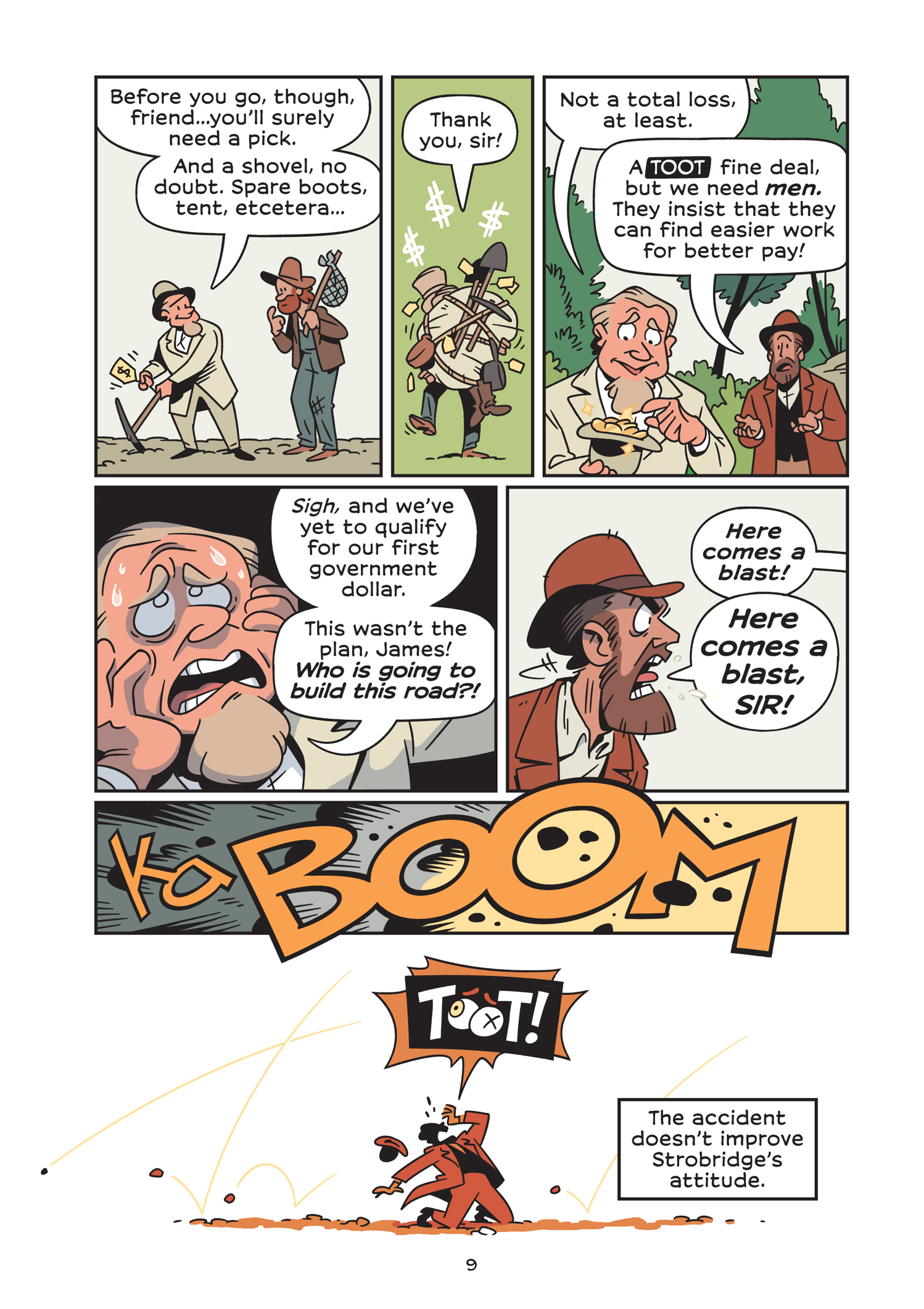 Read online History Comics comic -  Issue # The Transcontinental Railroad - 18