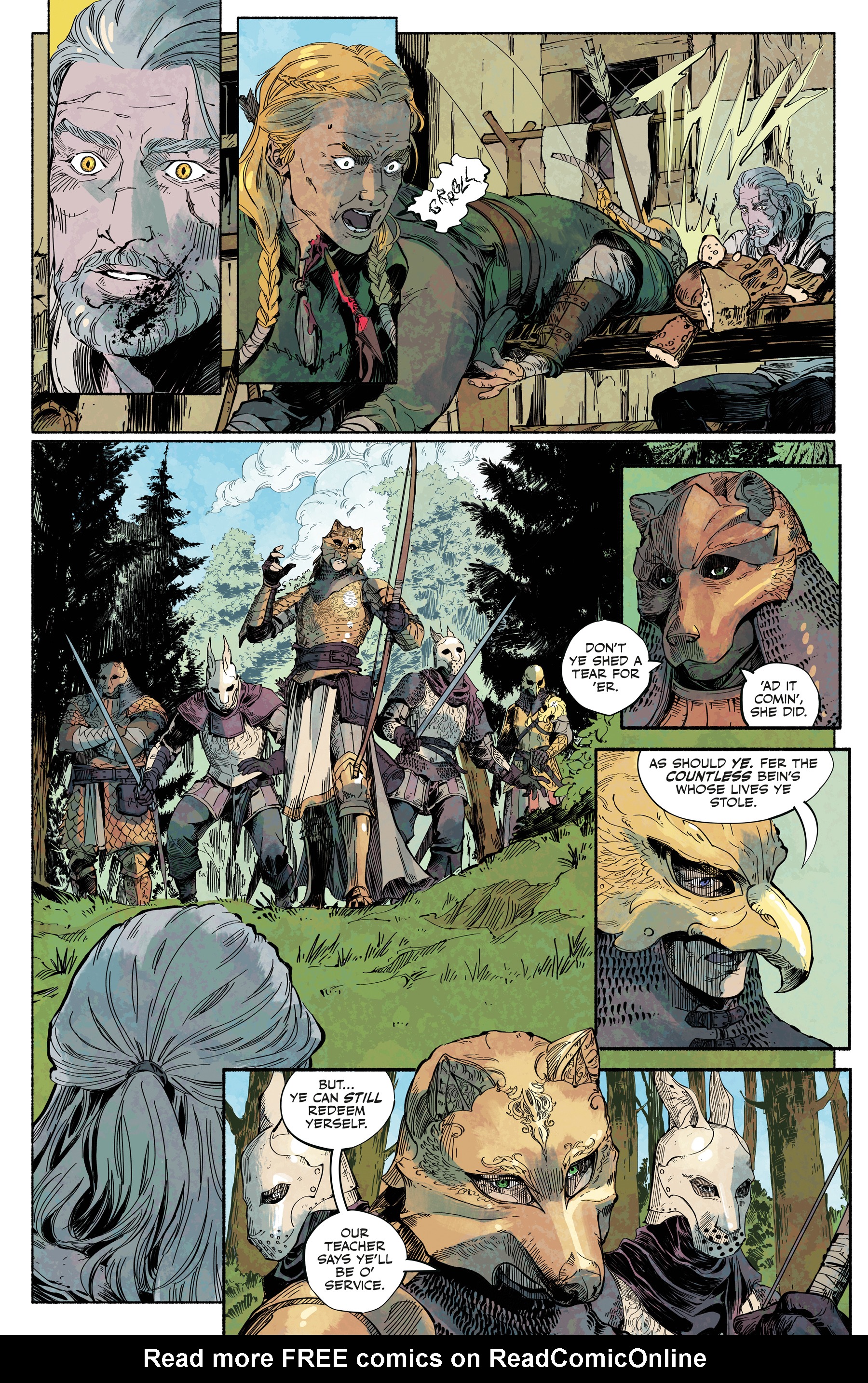 Read online The Witcher: Wild Animals comic -  Issue #1 - 22