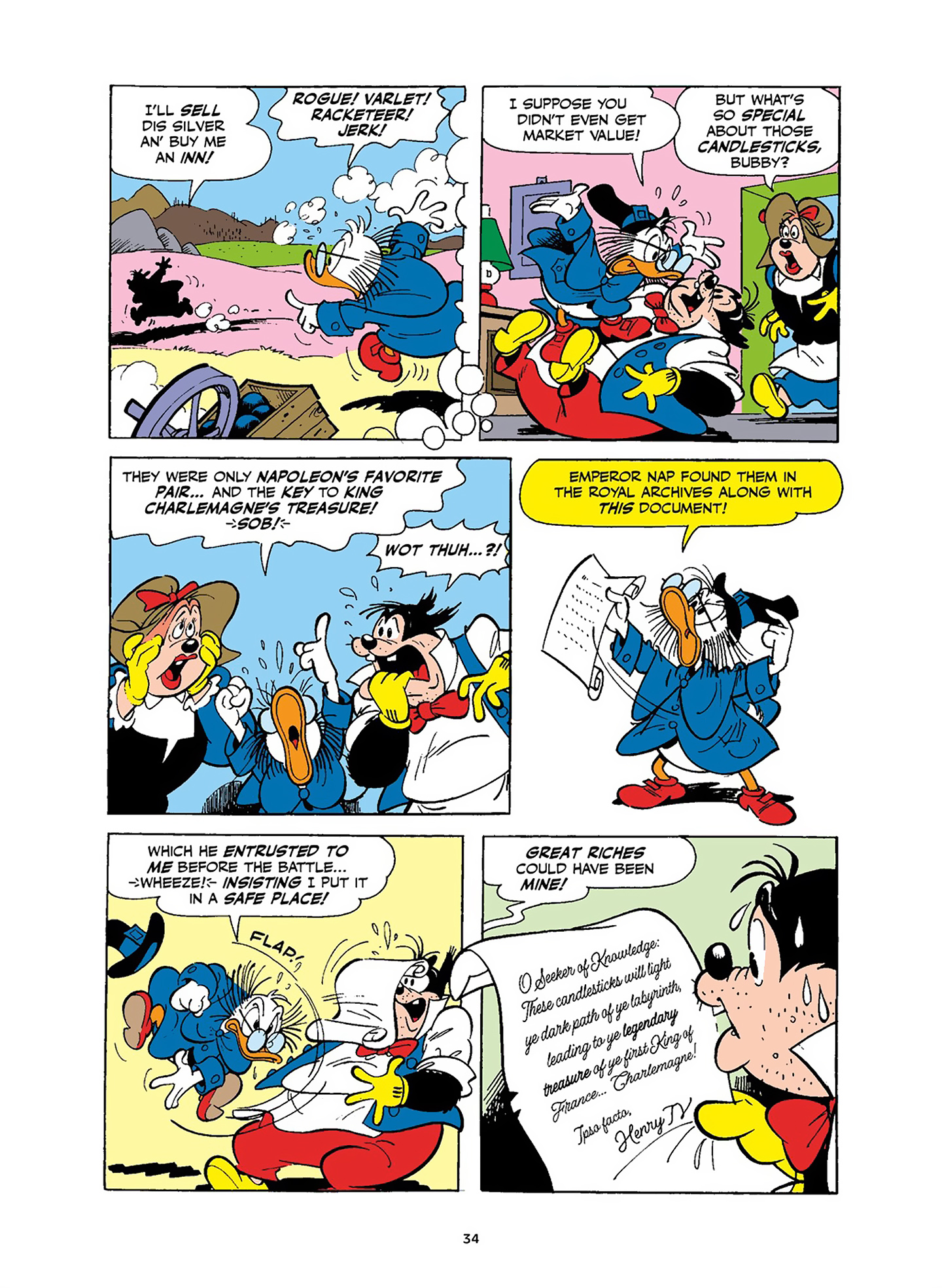 Read online Uncle Scrooge and Donald Duck in Les Misérables and War and Peace comic -  Issue # TPB (Part 1) - 35