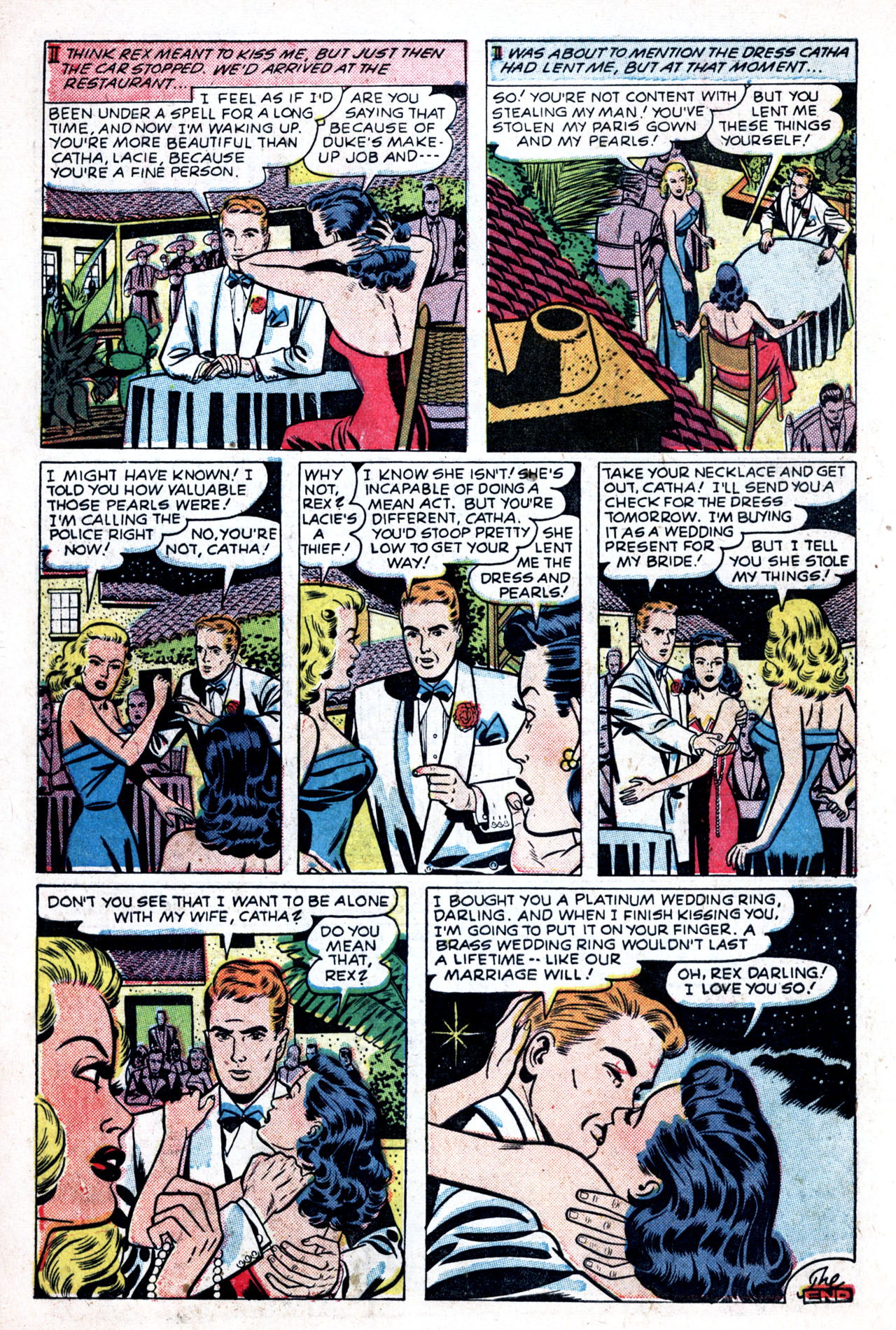 Read online Glamorous Romances comic -  Issue #49 - 10