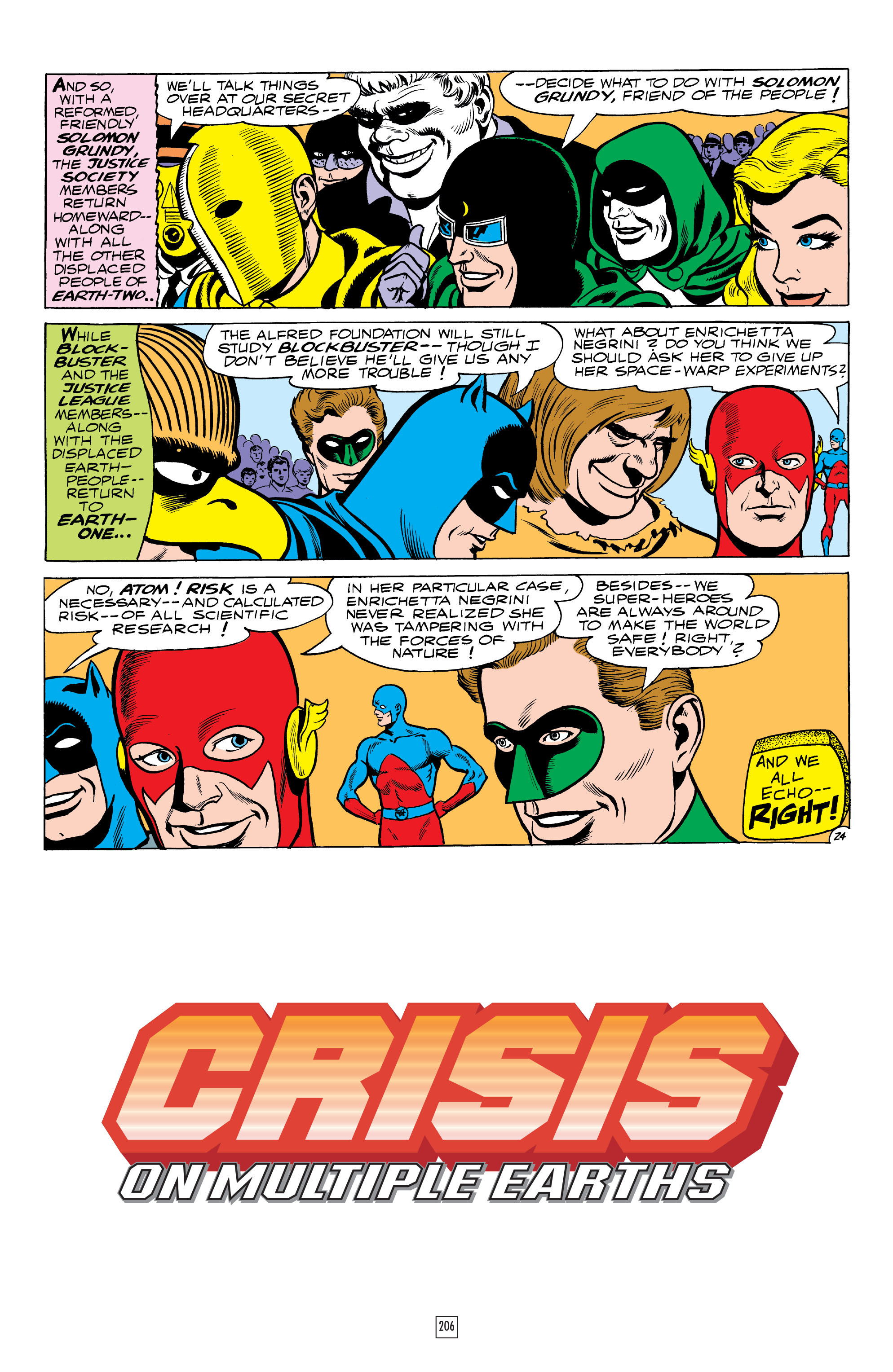 Read online Crisis on Multiple Earths comic -  Issue # TPB 1 - 207