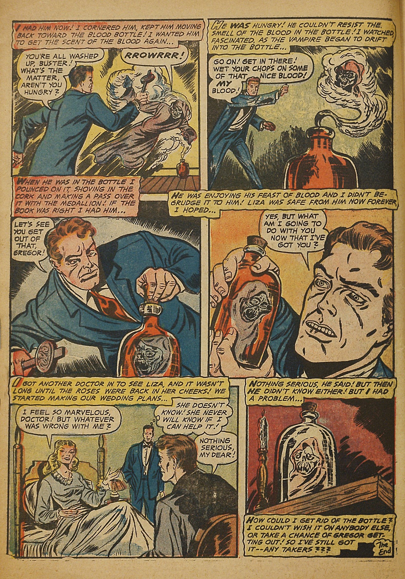 Read online Haunted Thrills comic -  Issue #16 - 10