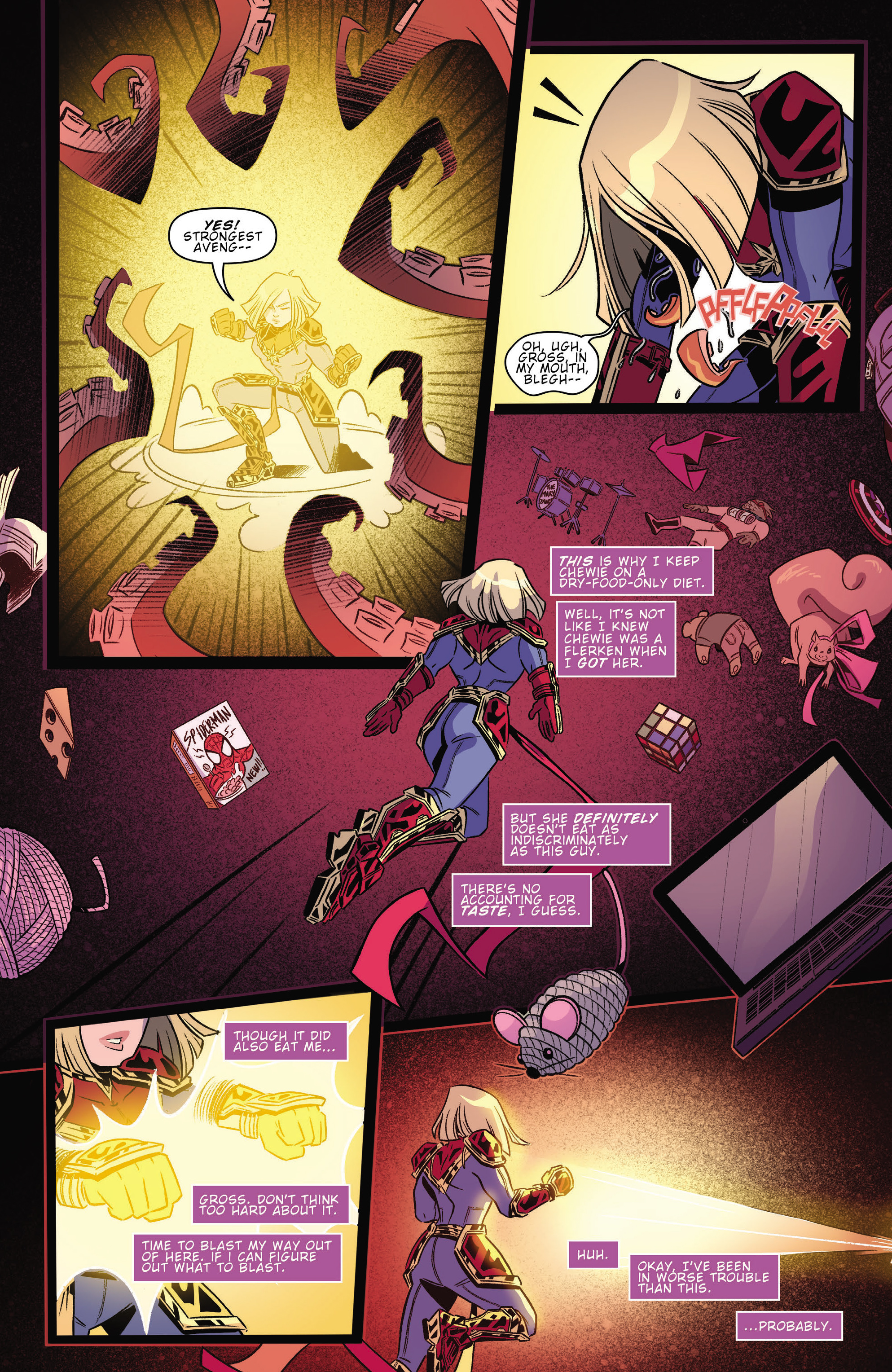 Read online Captain Marvel: Game On comic -  Issue # TPB (Part 1) - 27