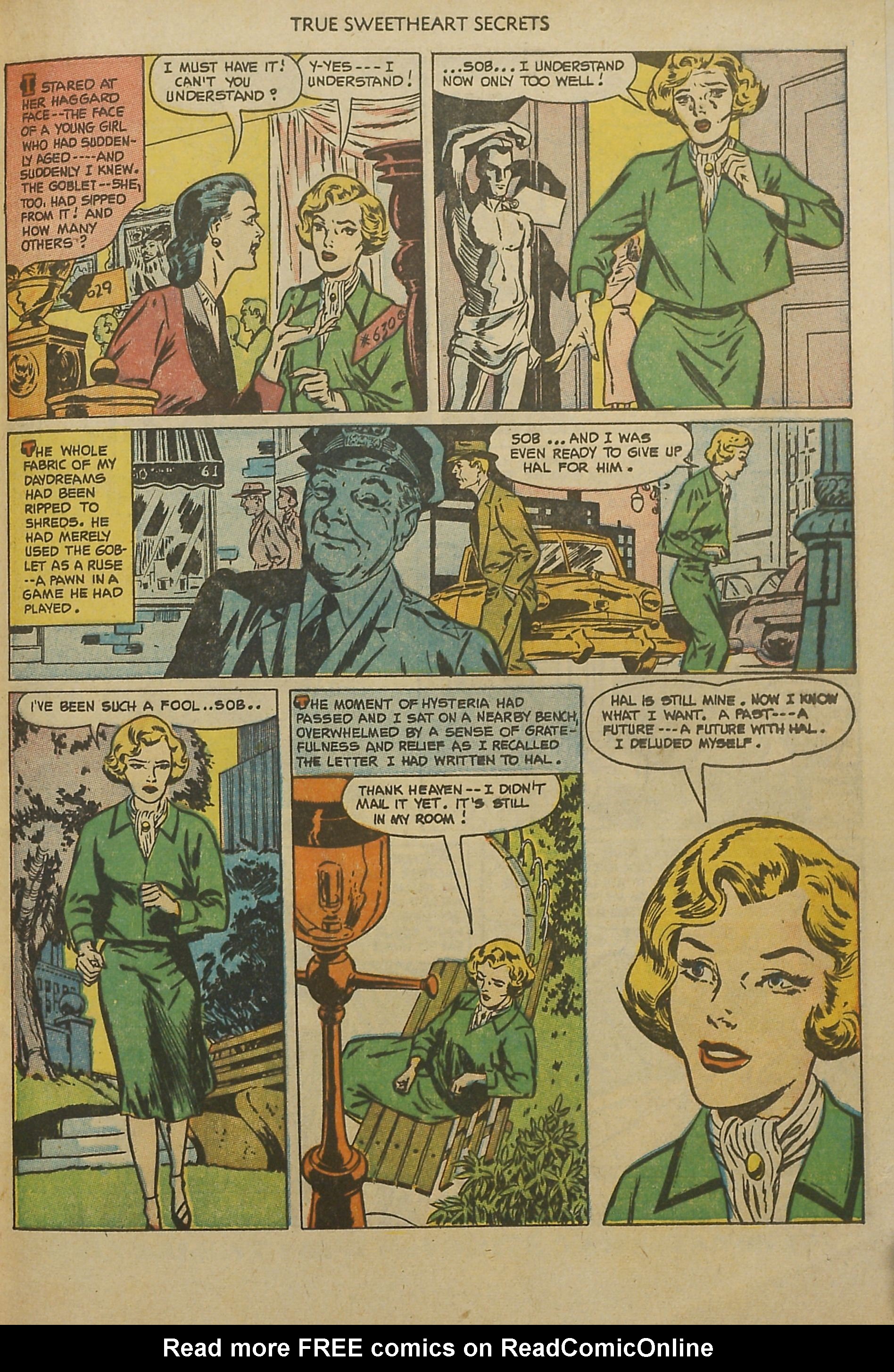 Read online True Sweetheart Secrets comic -  Issue #10 - 33