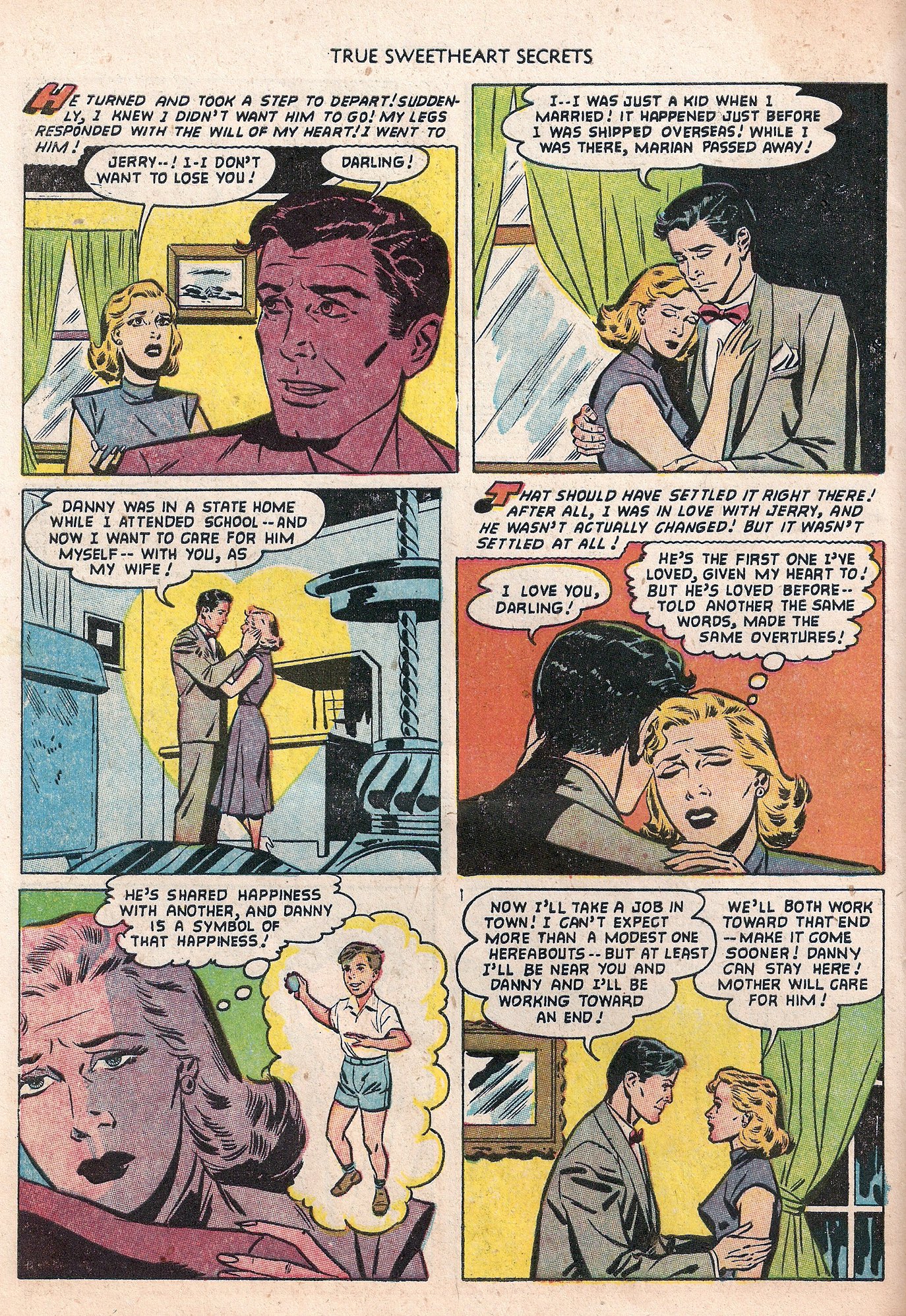 Read online True Sweetheart Secrets comic -  Issue #11 - 6
