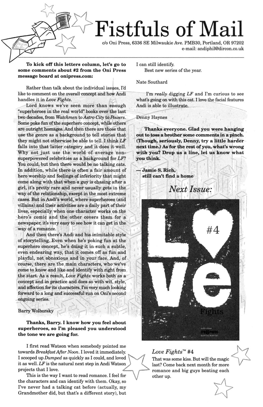 Read online Love Fights comic -  Issue #3 - 29