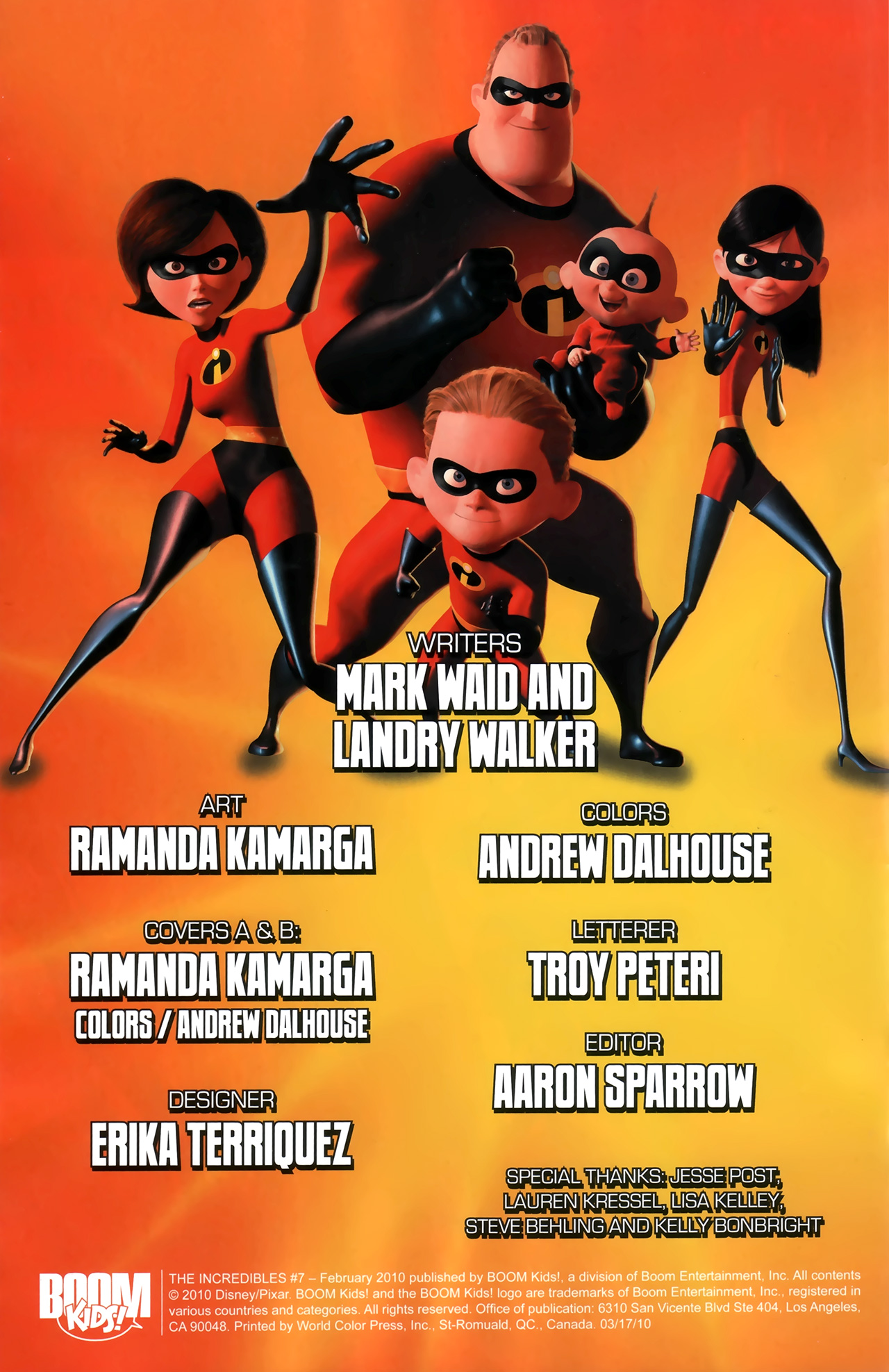 Read online The Incredibles (2009) comic -  Issue #7 - 2