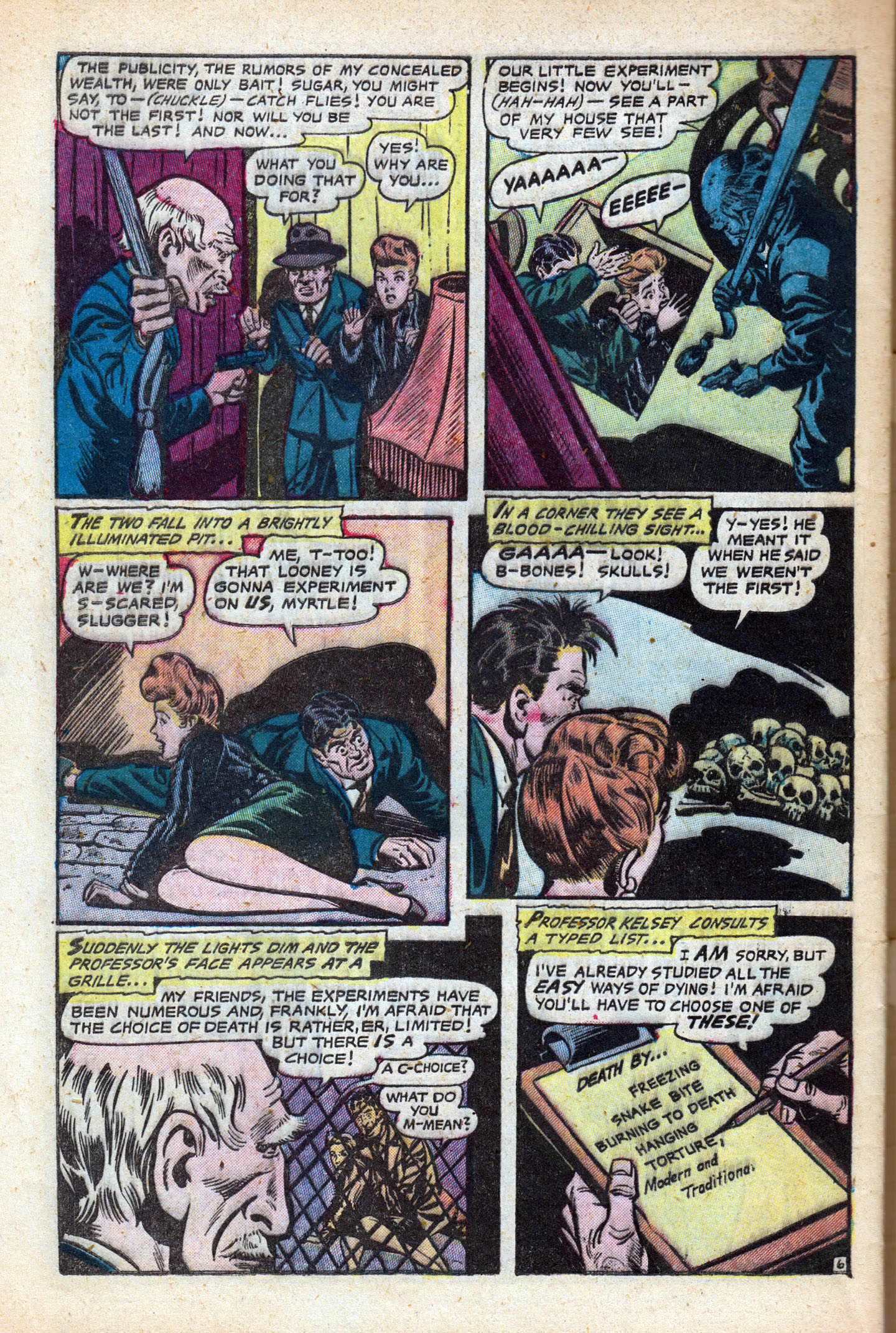 Read online Haunted Thrills comic -  Issue #14 - 32