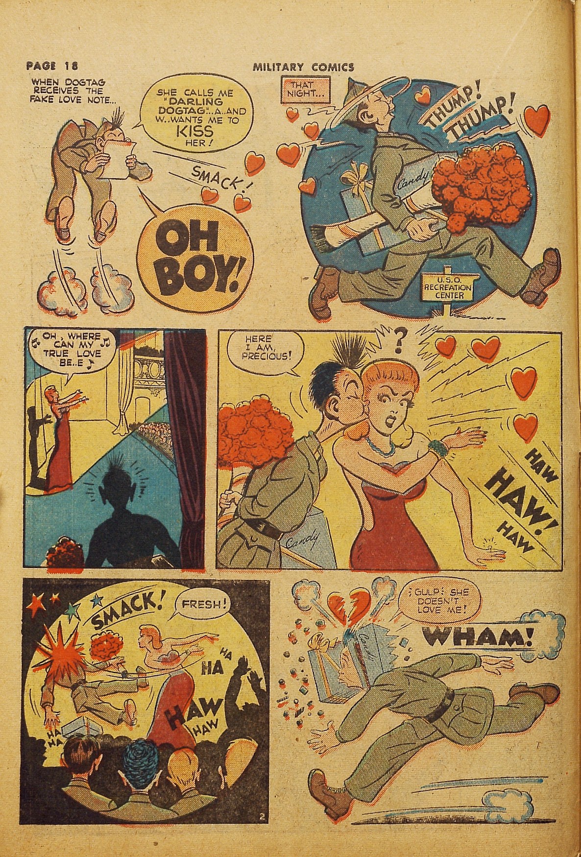 Read online Military Comics comic -  Issue #22 - 20