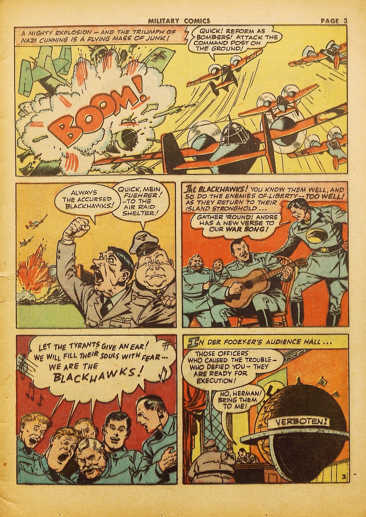 Read online Military Comics comic -  Issue #21 - 5