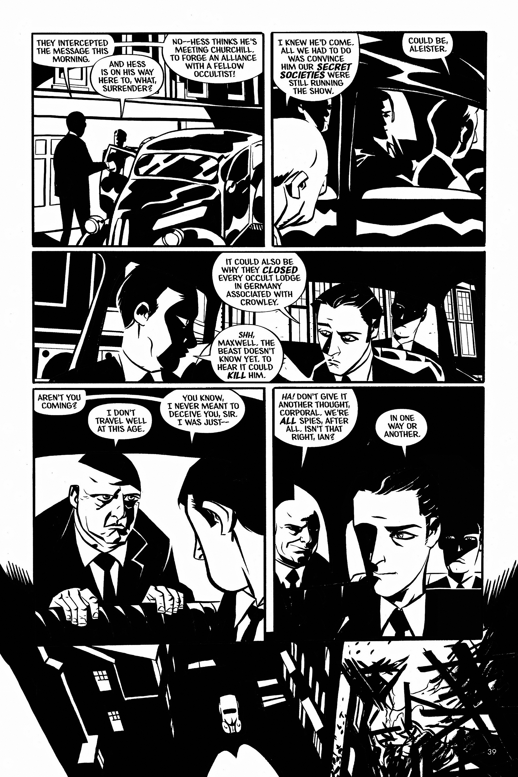Read online Aleister & Adolf comic -  Issue # TPB - 38