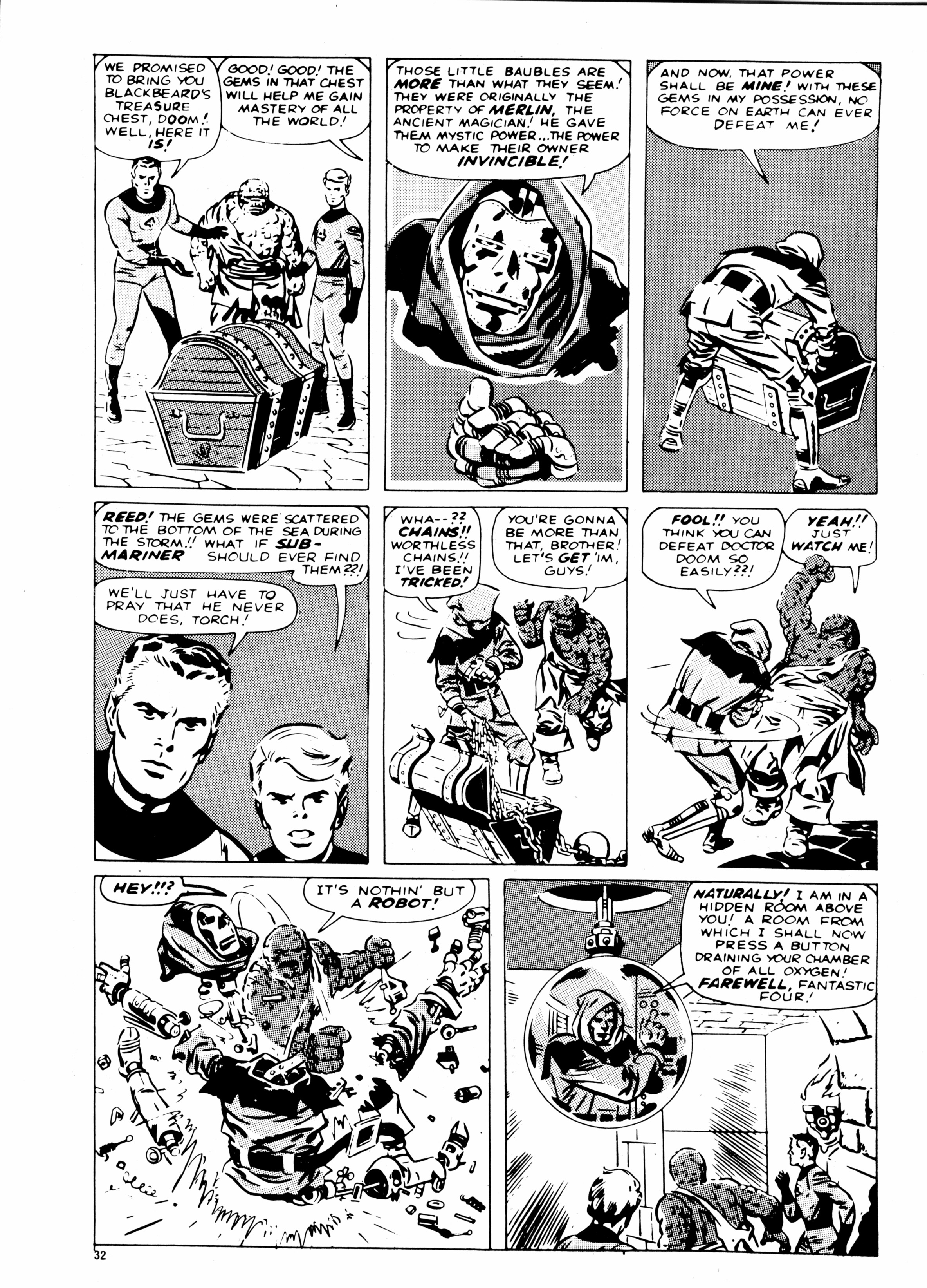 Read online Fantastic Four (1982) comic -  Issue #11 - 31