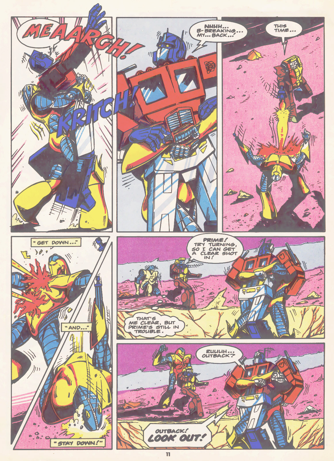 Read online The Transformers (UK) comic -  Issue #99 - 11
