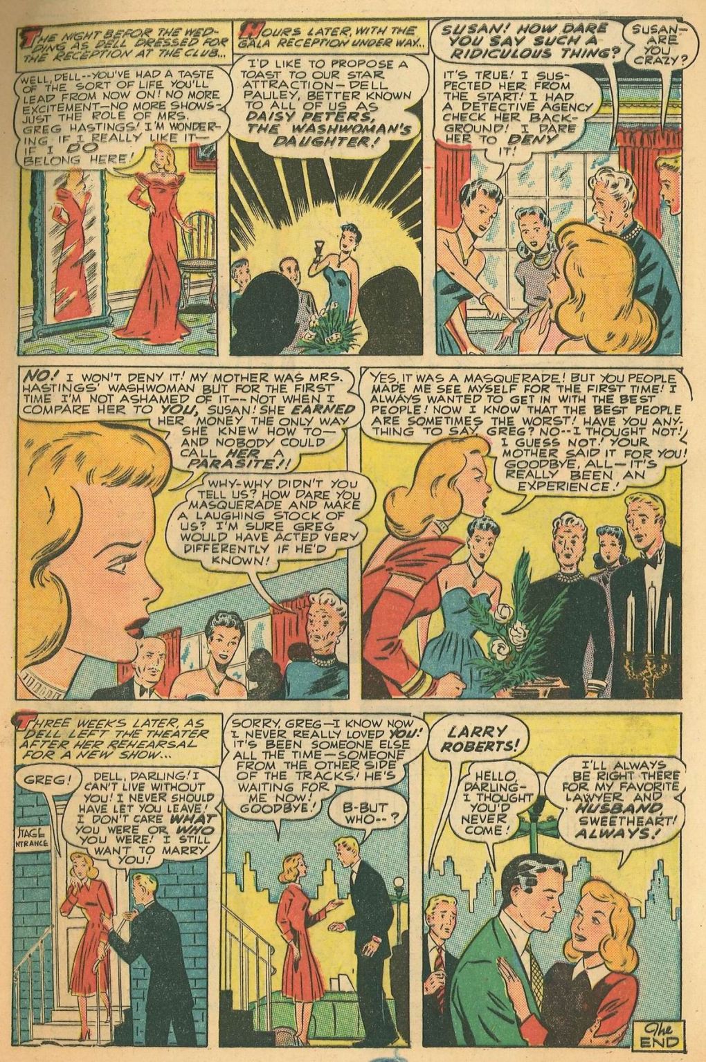 Read online Glamorous Romances comic -  Issue #41 - 9