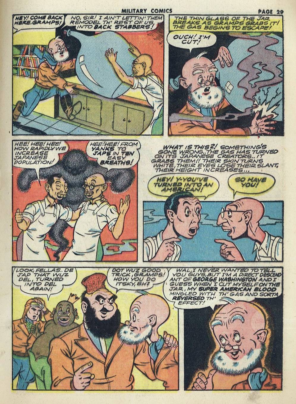 Read online Military Comics comic -  Issue #20 - 31