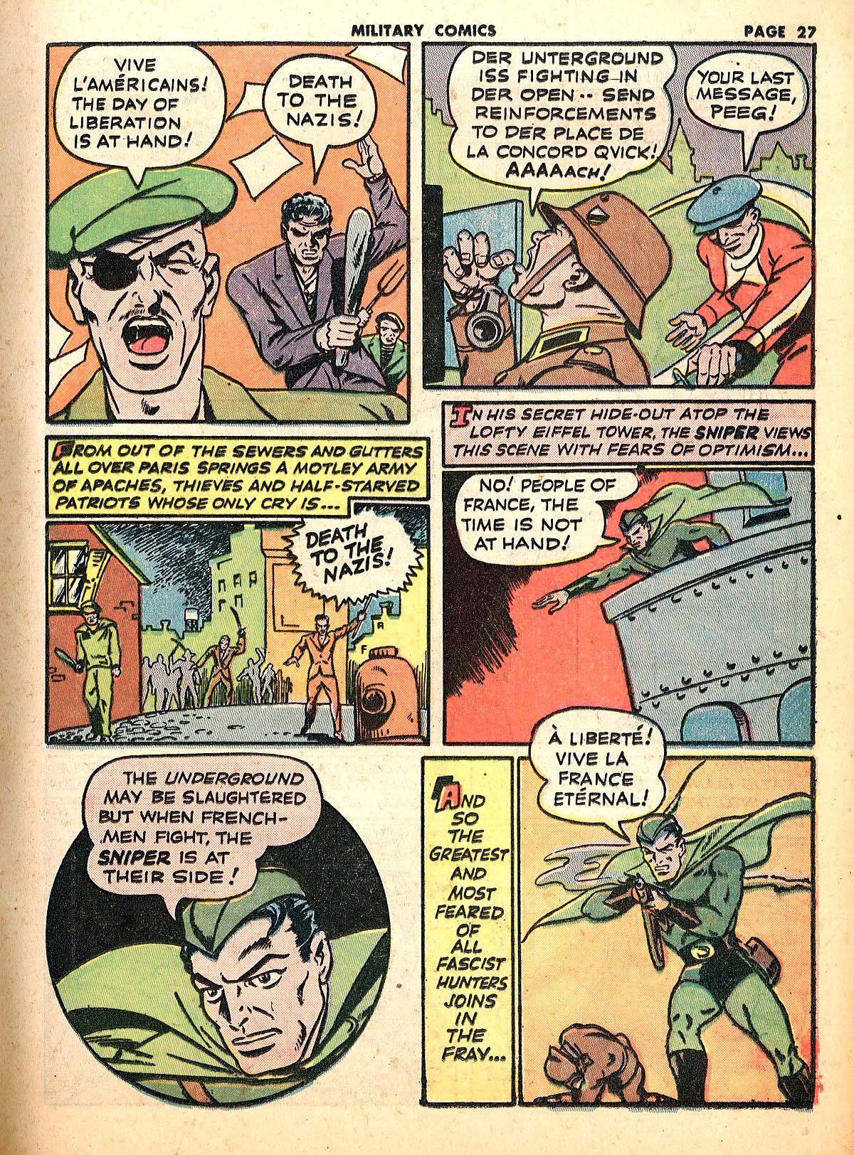 Read online Military Comics comic -  Issue #18 - 29