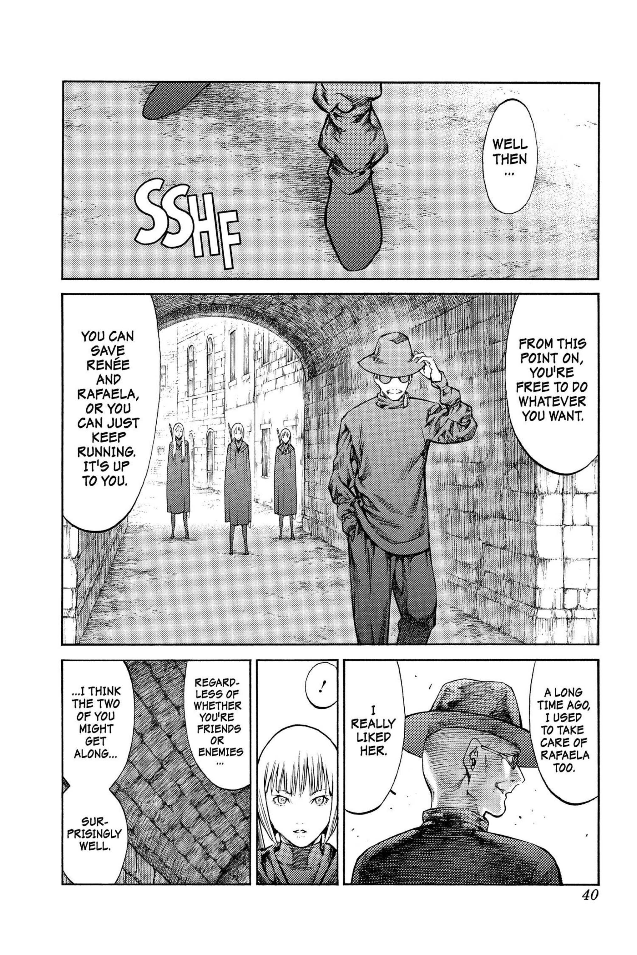 Read online Claymore comic -  Issue #16 - 38