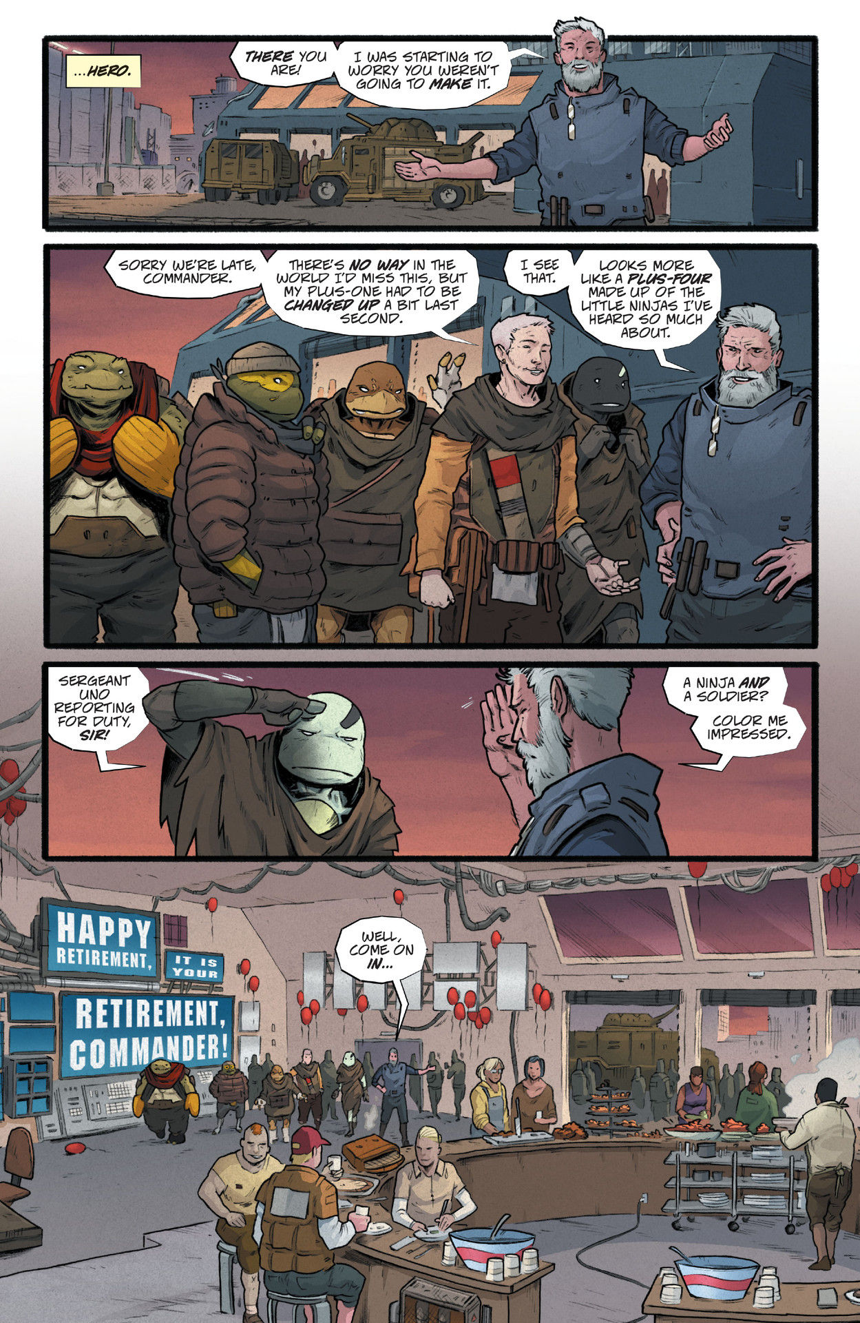 Read online Teenage Mutant Ninja Turtles: The Last Ronin - Lost Day Special comic -  Issue # Full - 40