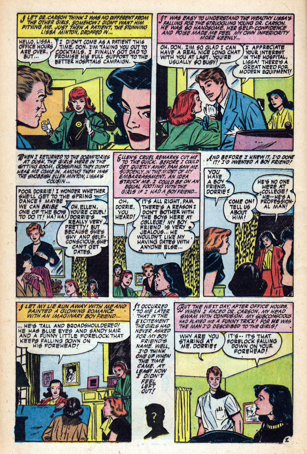 Read online Glamorous Romances comic -  Issue #51 - 12