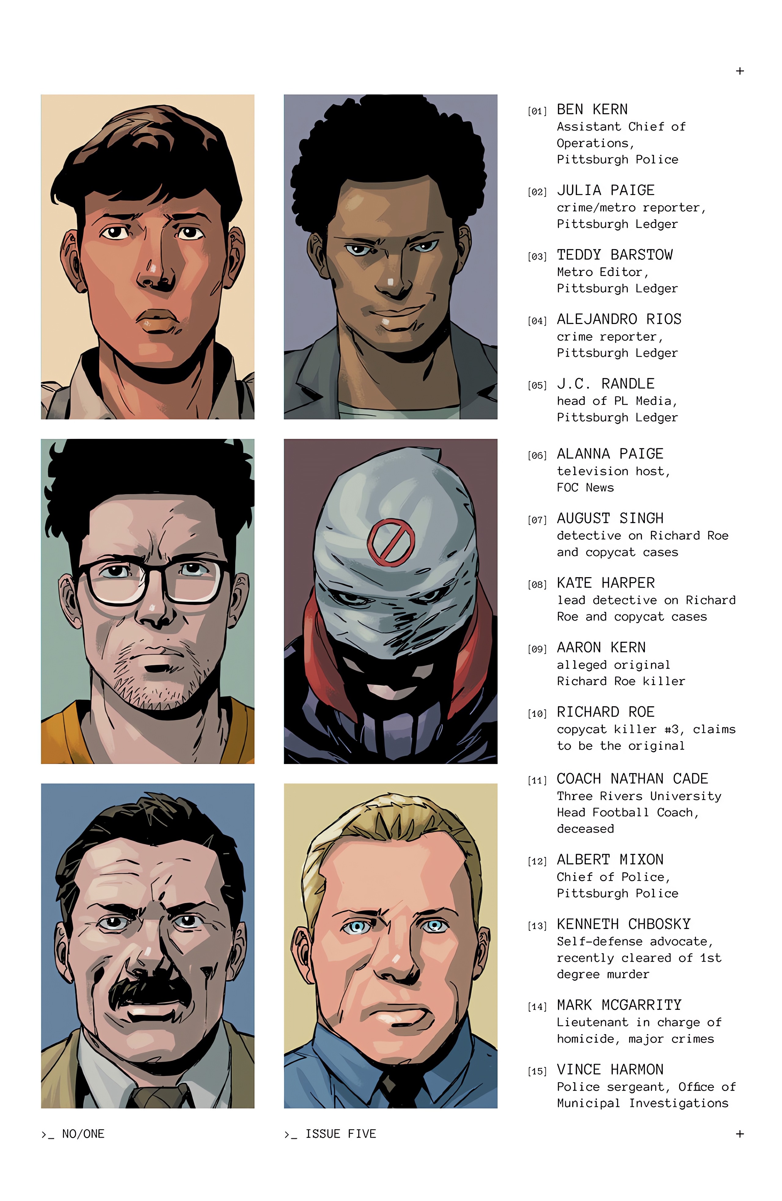 Read online No/One comic -  Issue #5 - 29