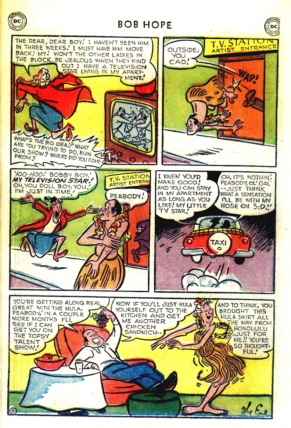 Read online The Adventures of Bob Hope comic -  Issue #27 - 32