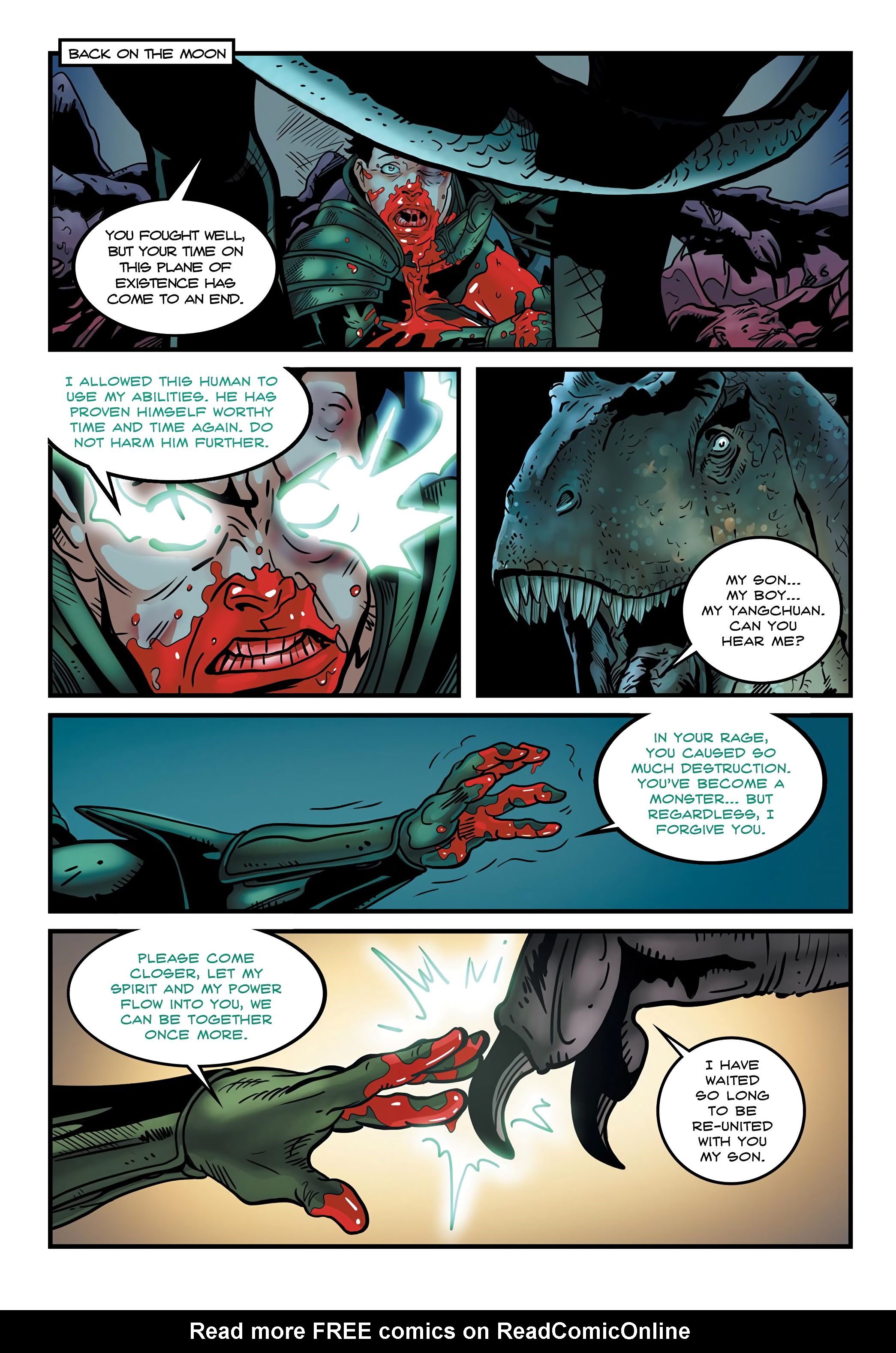 Read online Dinosaur Warrior comic -  Issue # TPB - 121
