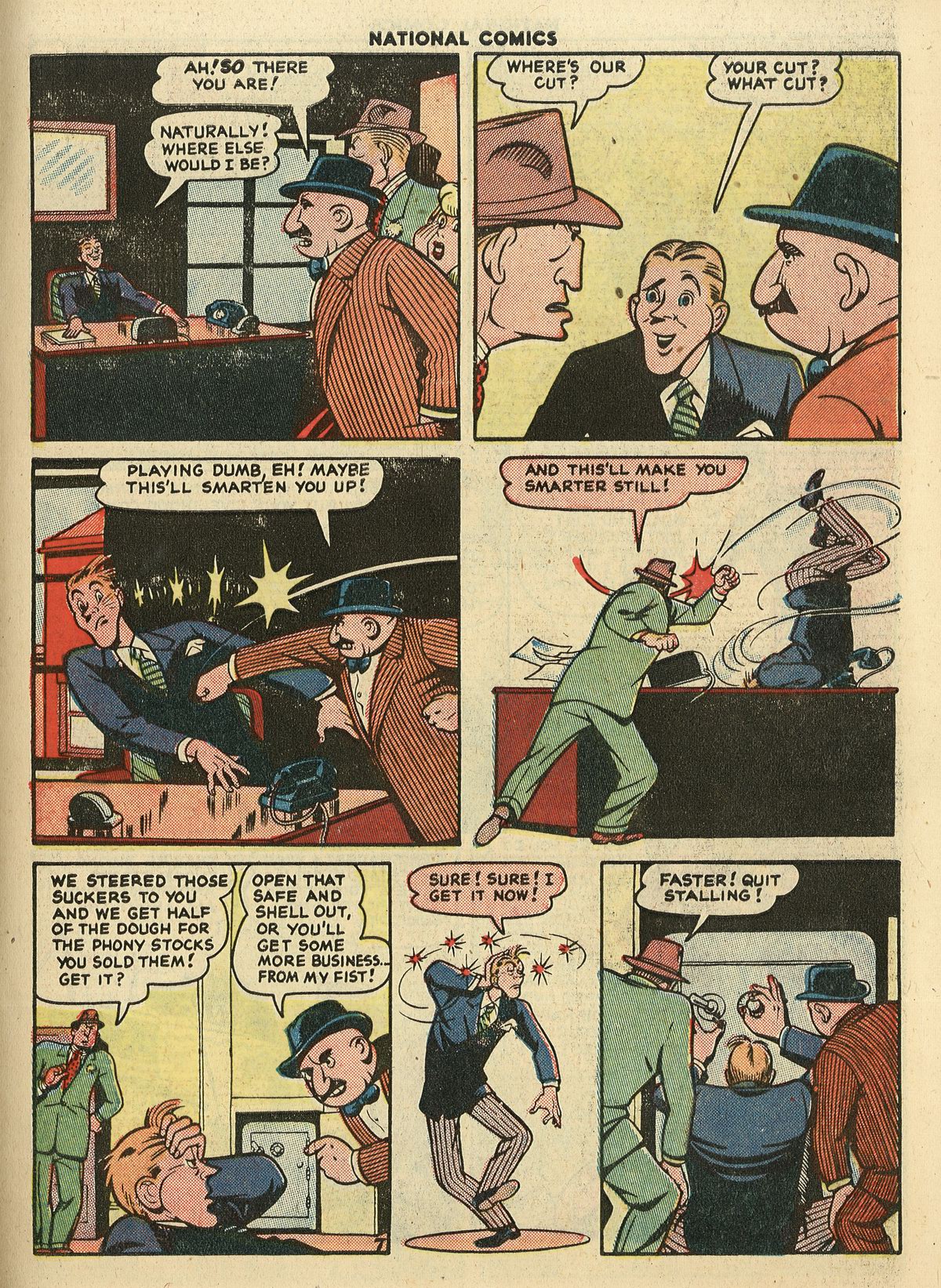 Read online National Comics comic -  Issue #70 - 9