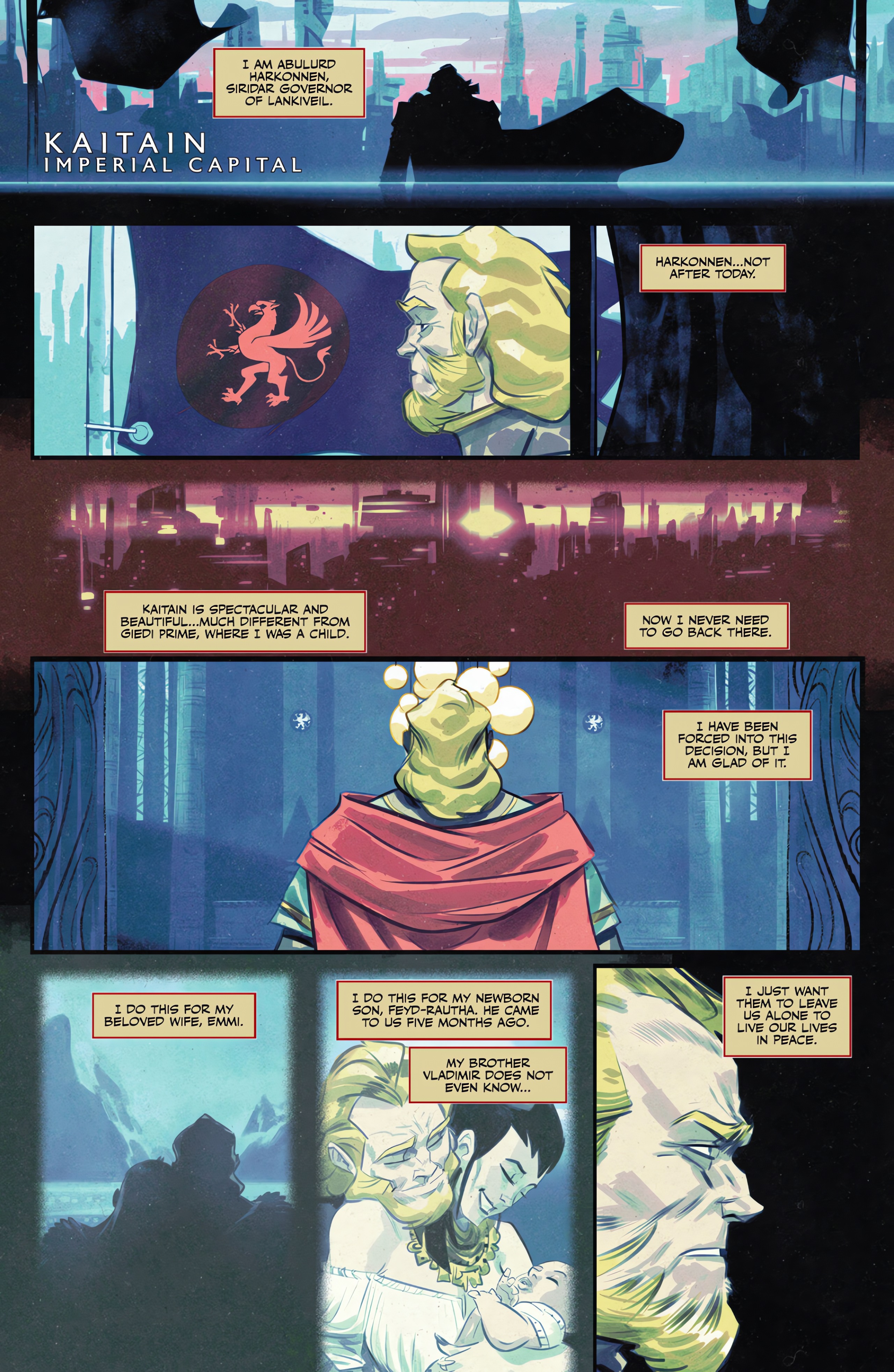 Read online Dune: House Harkonnen comic -  Issue #8 - 8