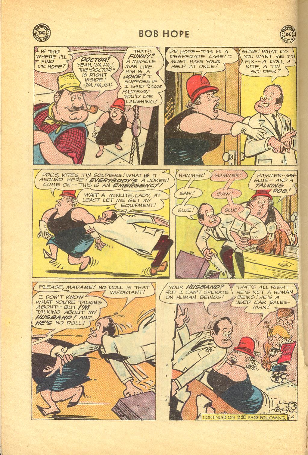 Read online The Adventures of Bob Hope comic -  Issue #91 - 6