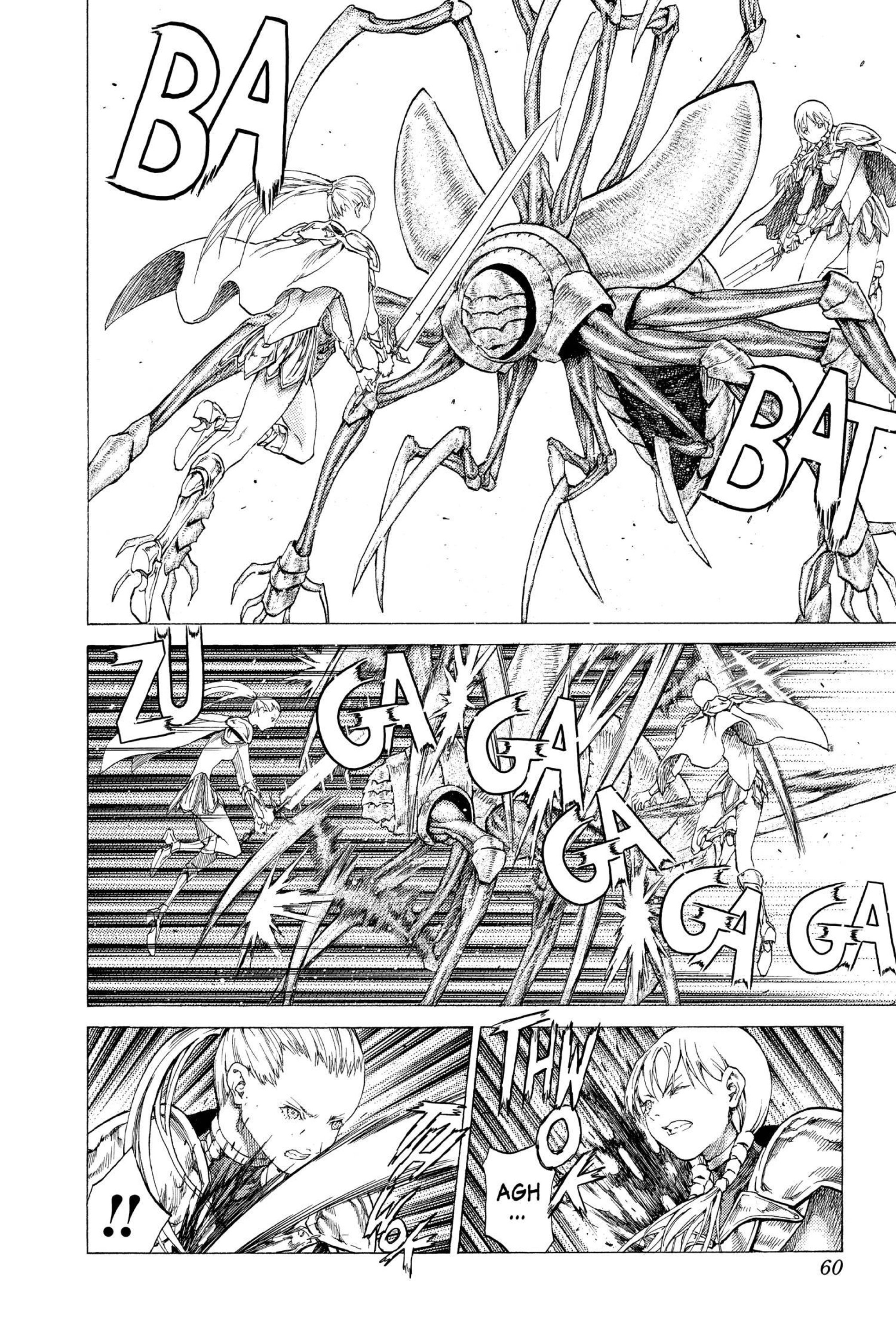 Read online Claymore comic -  Issue #10 - 56