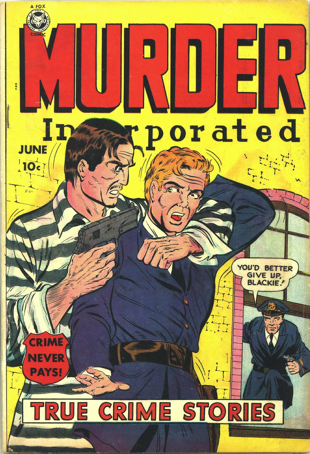 Read online Murder Incorporated (1950) comic -  Issue #1 - 1