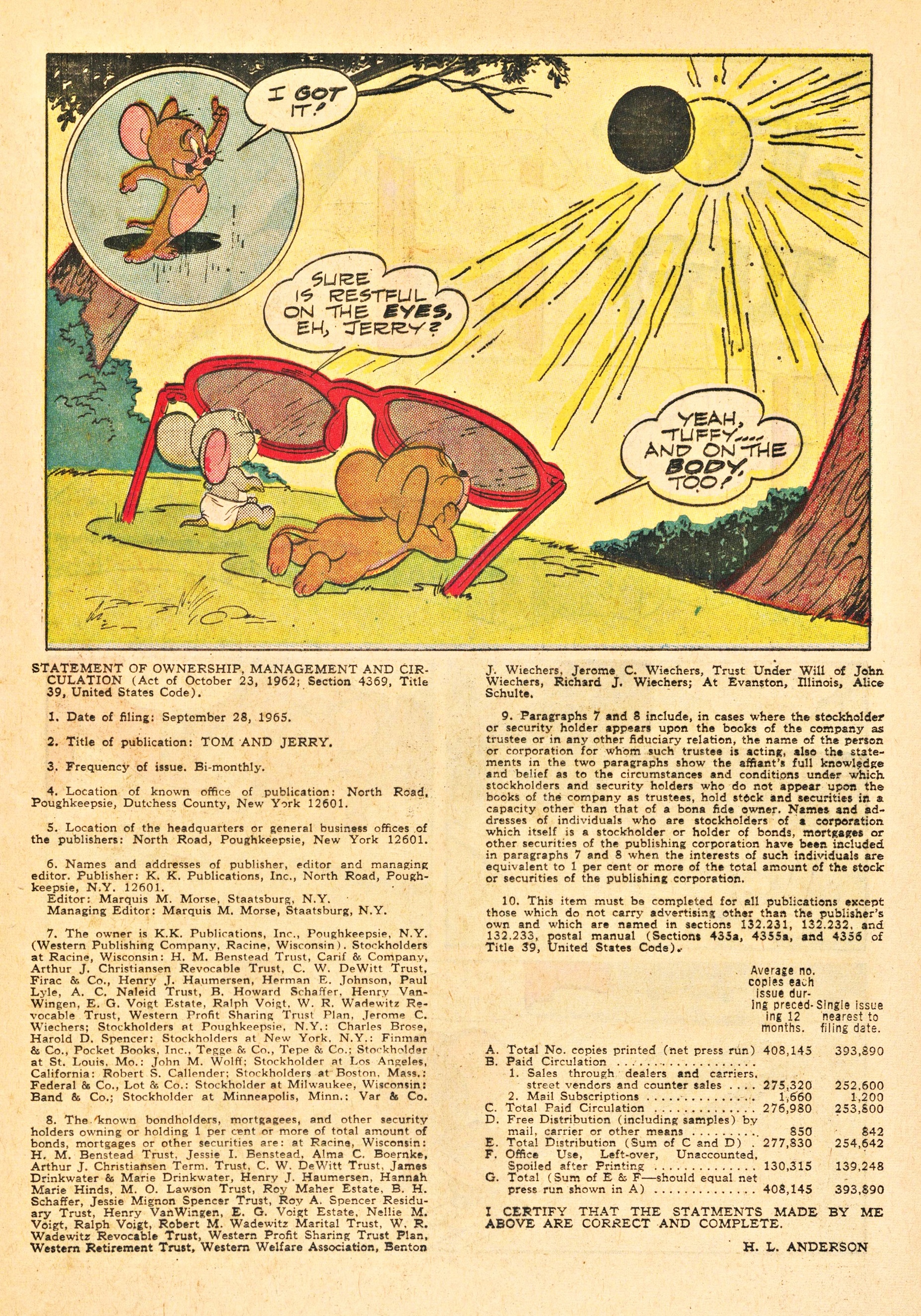 Read online Tom and Jerry comic -  Issue #228 - 21
