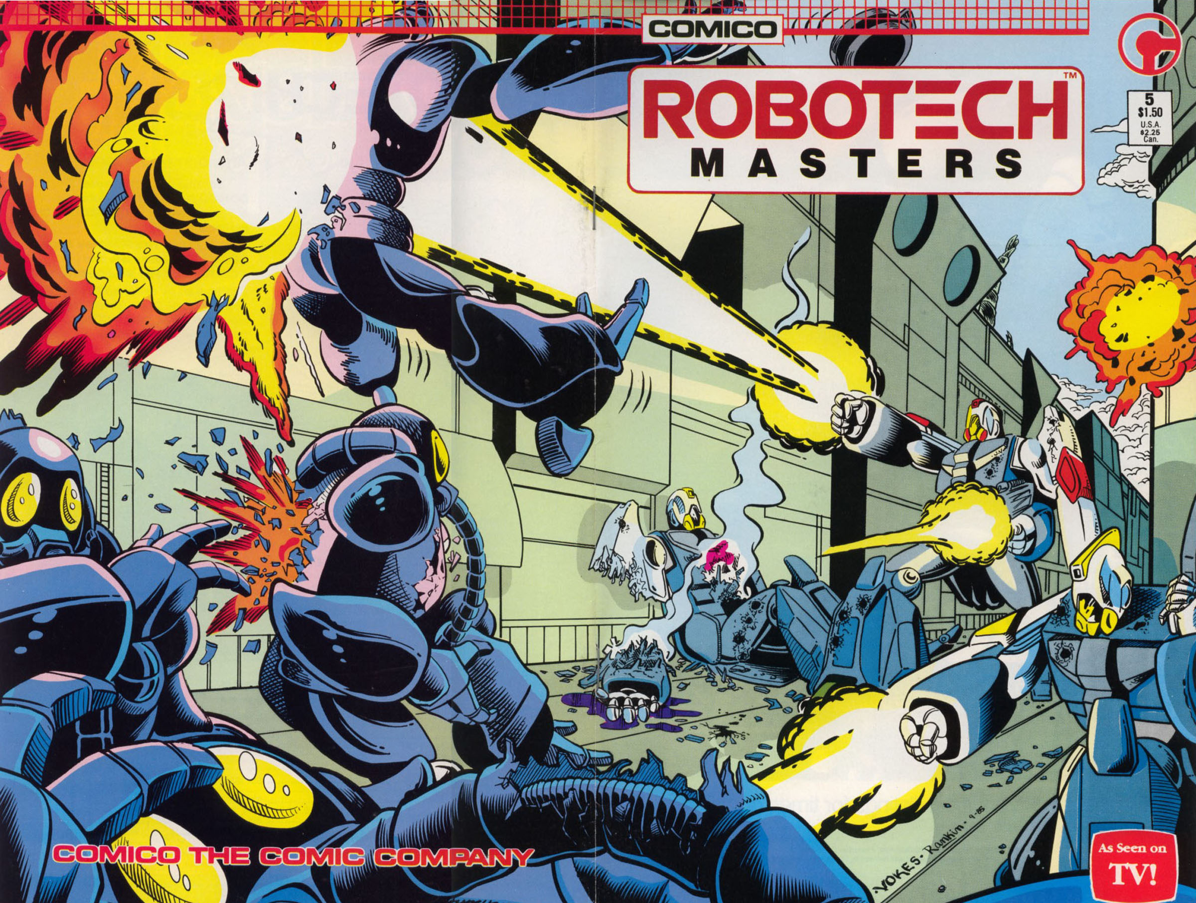 Read online Robotech Masters comic -  Issue #5 - 1