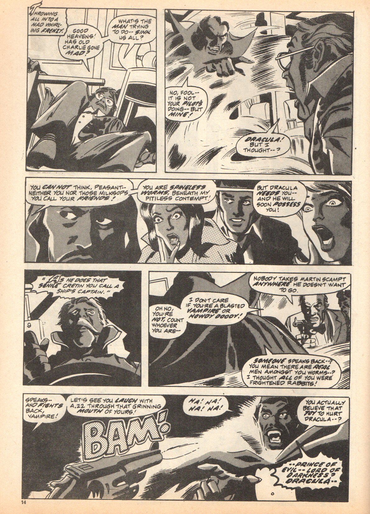 Read online Dracula Lives (1974) comic -  Issue #20 - 14